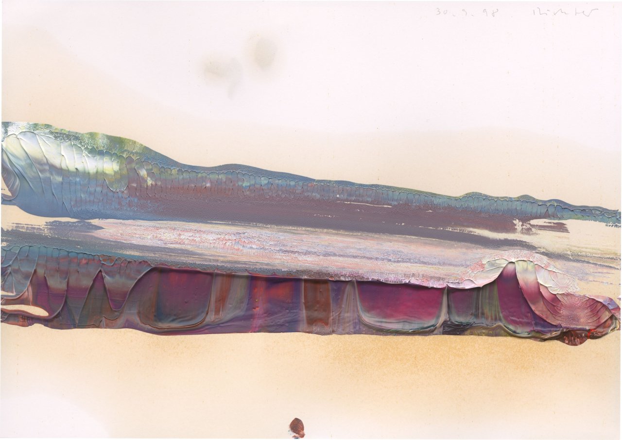 This picture shows the following artwork: Gerhard Richter. ”30.9.98”. 1998.