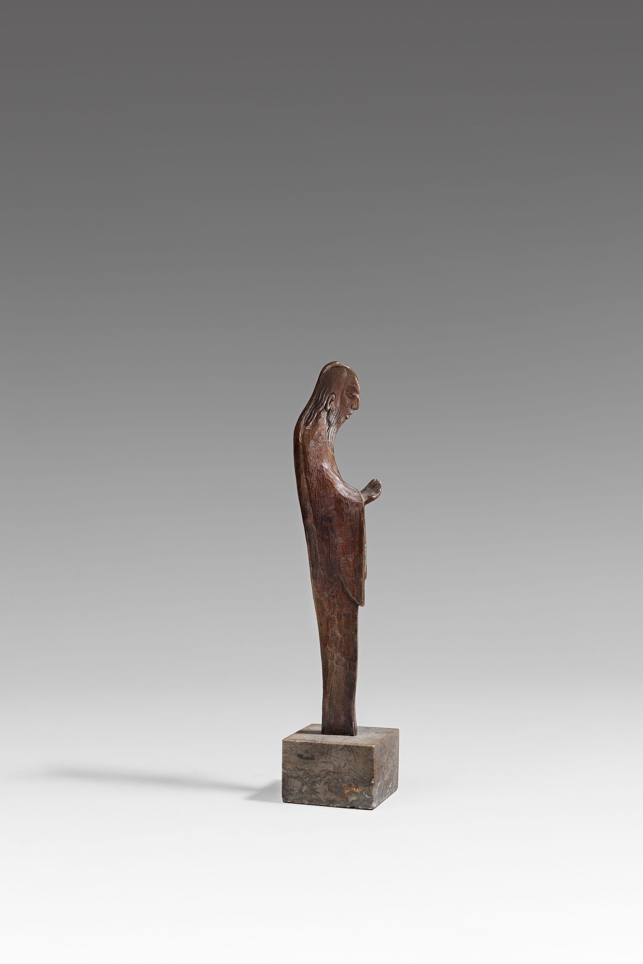 Auf diesem Bild ist das folgende Kunstwerk zu sehen: Emil Nolde. Prophet. 1913/14.