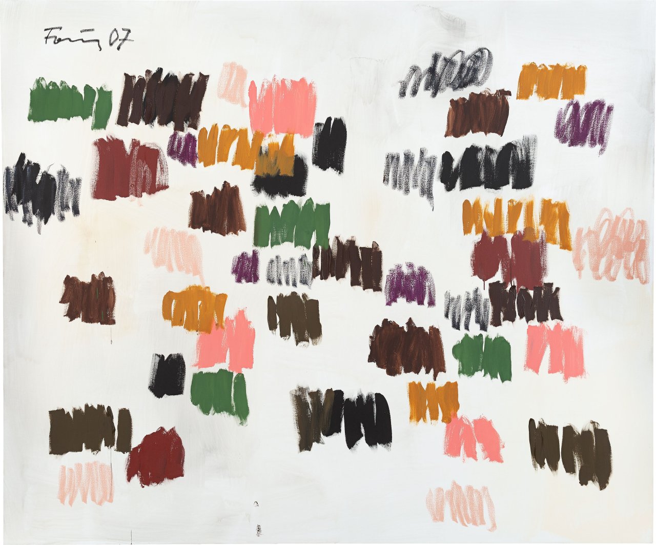 Auf diesem Bild ist das folgende Kunstwerk zu sehen: Günther Förg. Ohne Titel. 2007.