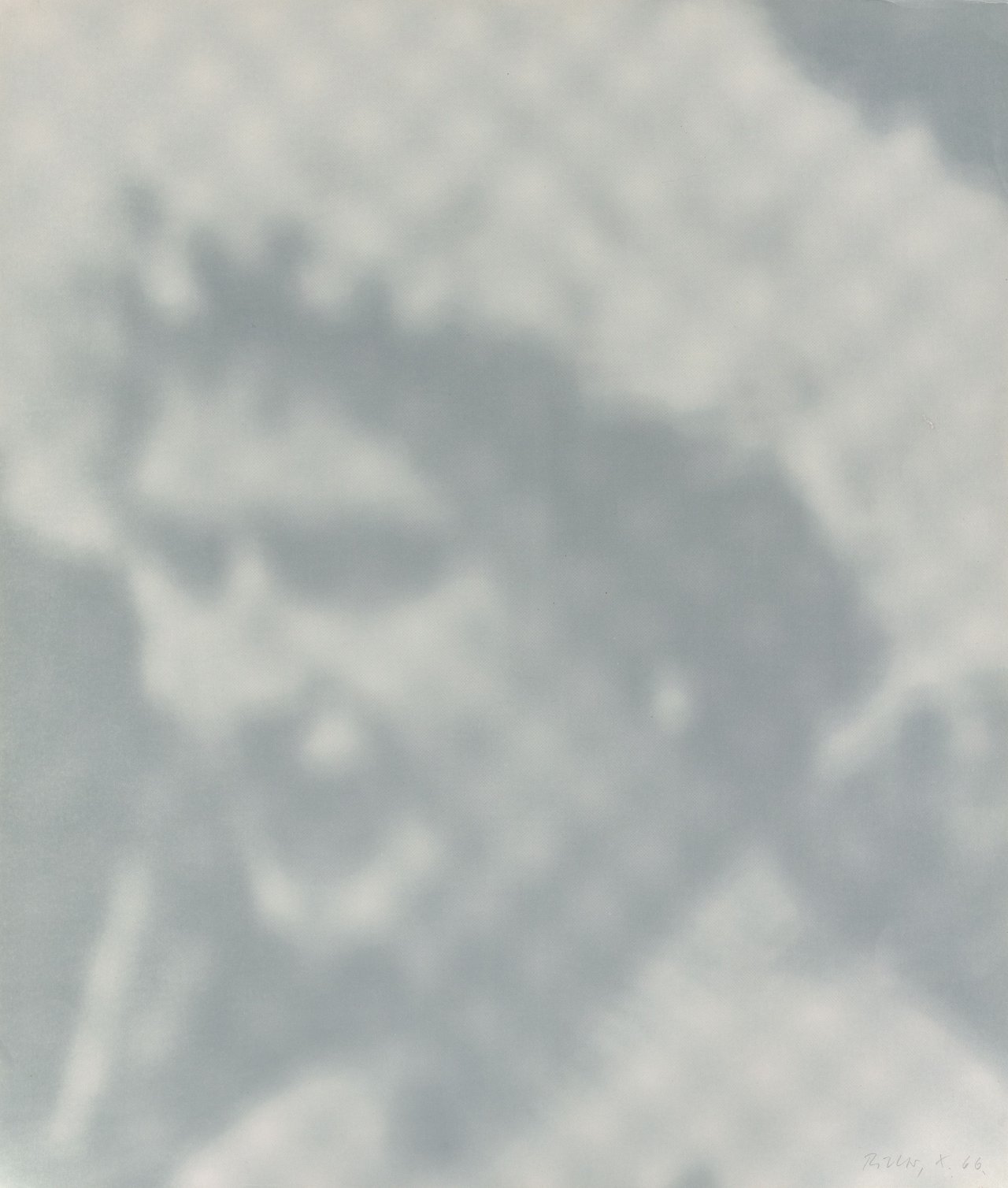 This picture shows the following artwork: Gerhard Richter. ”Elizabeth II”. 1966.