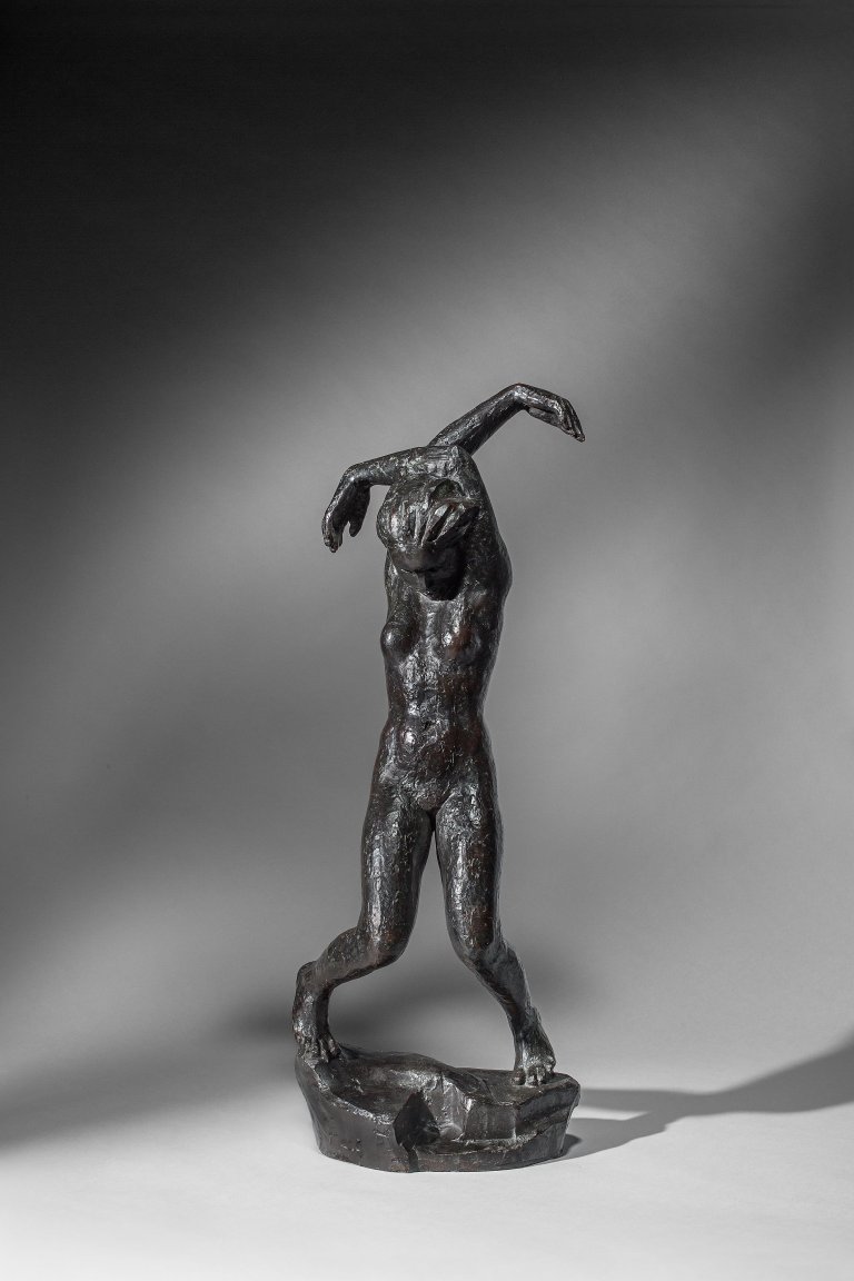 Auf diesem Bild ist das folgende Kunstwerk zu sehen: Georg Kolbe. „Totentanz“. 1923.