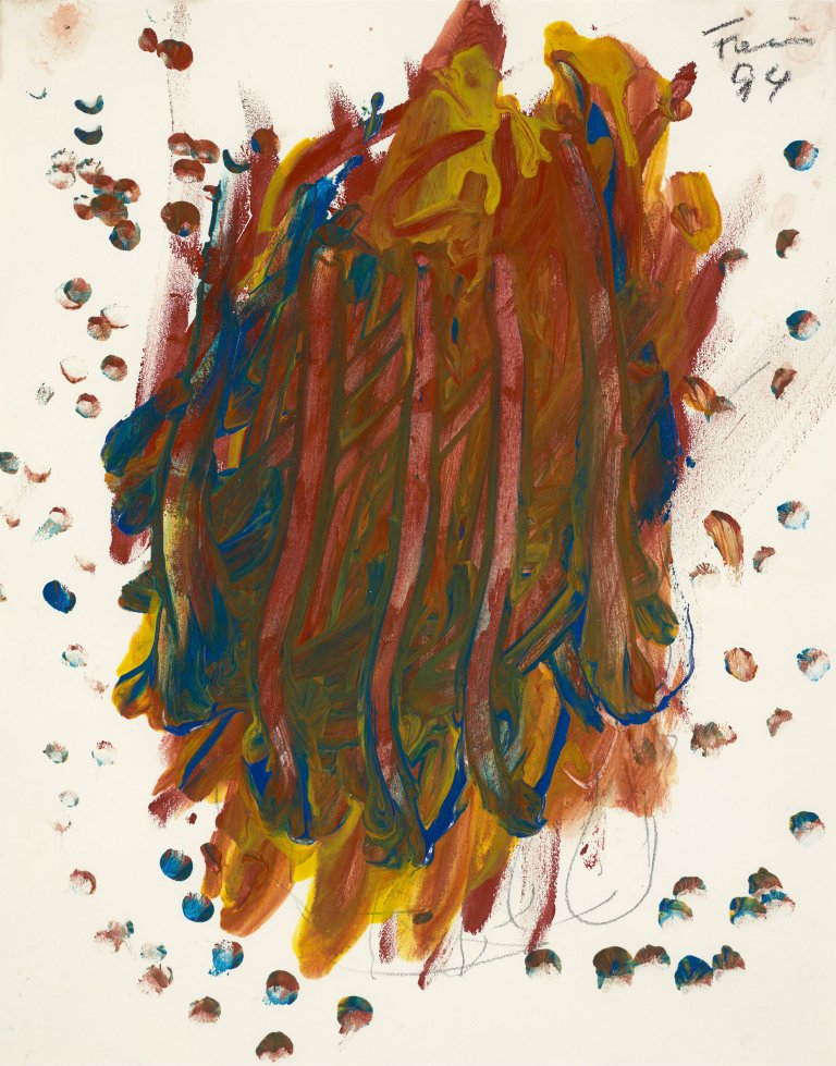 Auf diesem Bild ist das folgende Kunstwerk zu sehen: Günther Förg. Ohne Titel. 1994.