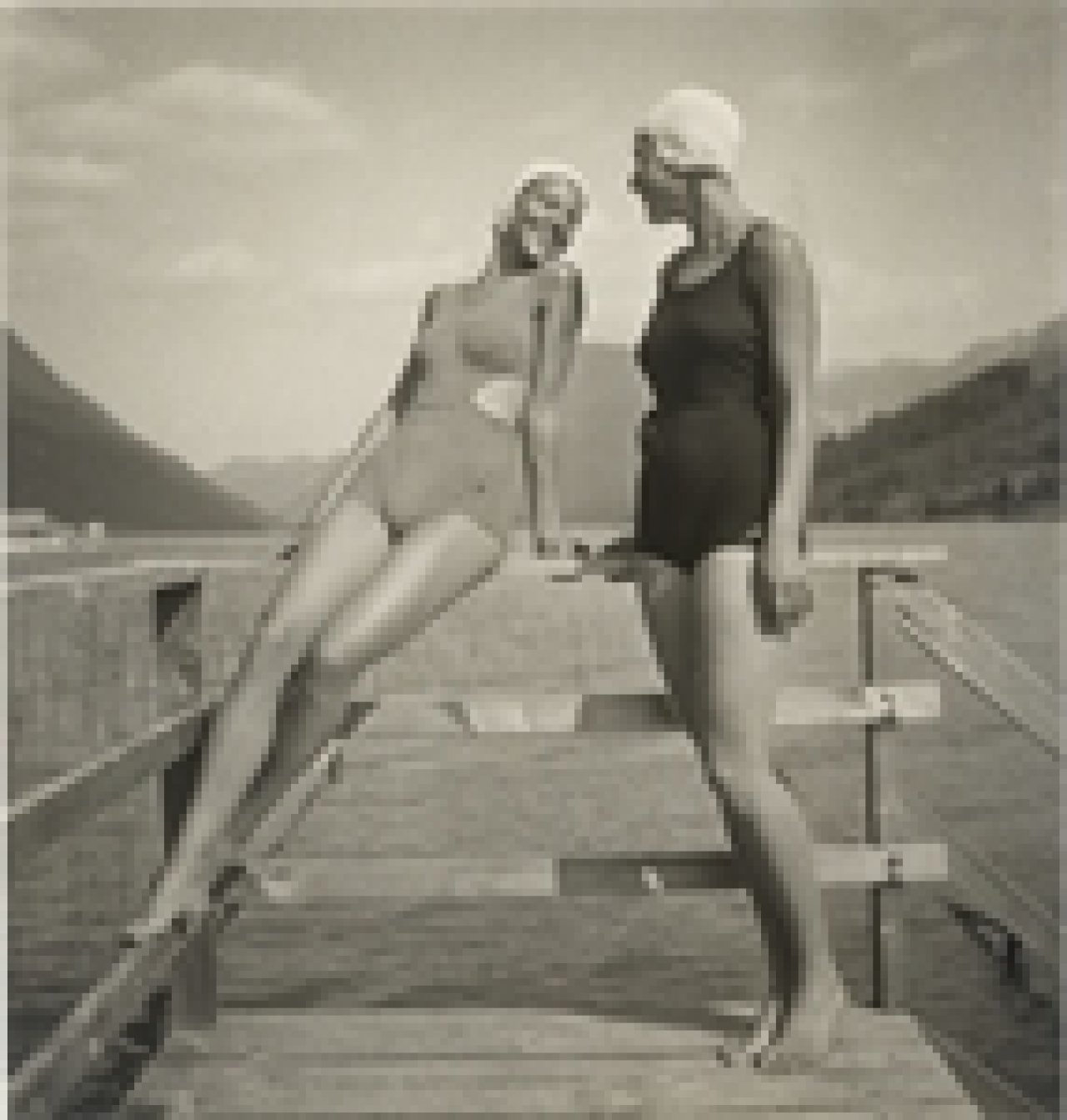 This picture shows the following artwork: Rudolf Koppitz. Weissensee, Kärnten. 1930.