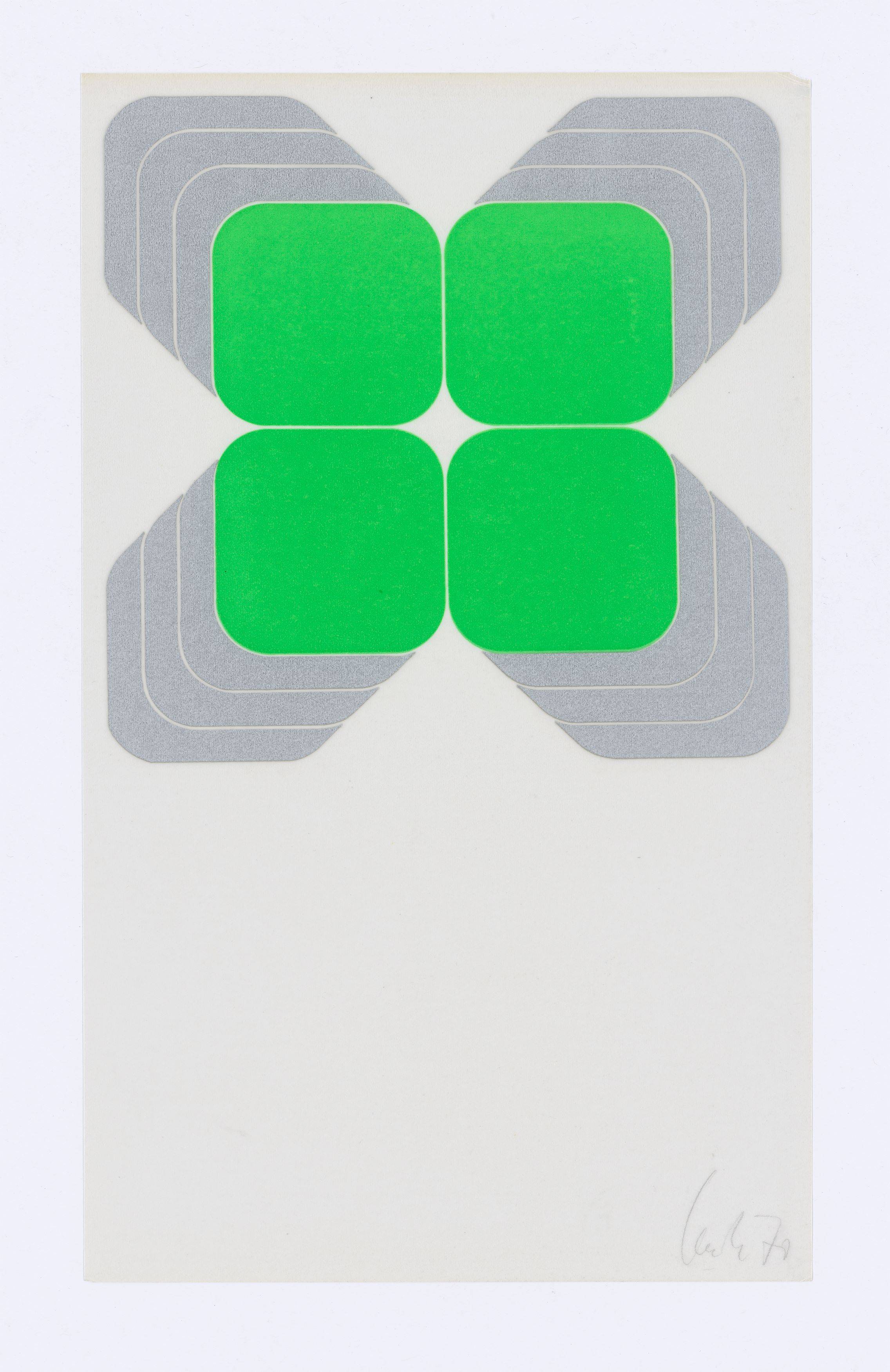This picture shows the following artwork:  Portfolio. ”XXXV biennale di venezia padiglione tedesco”. 1970/71.