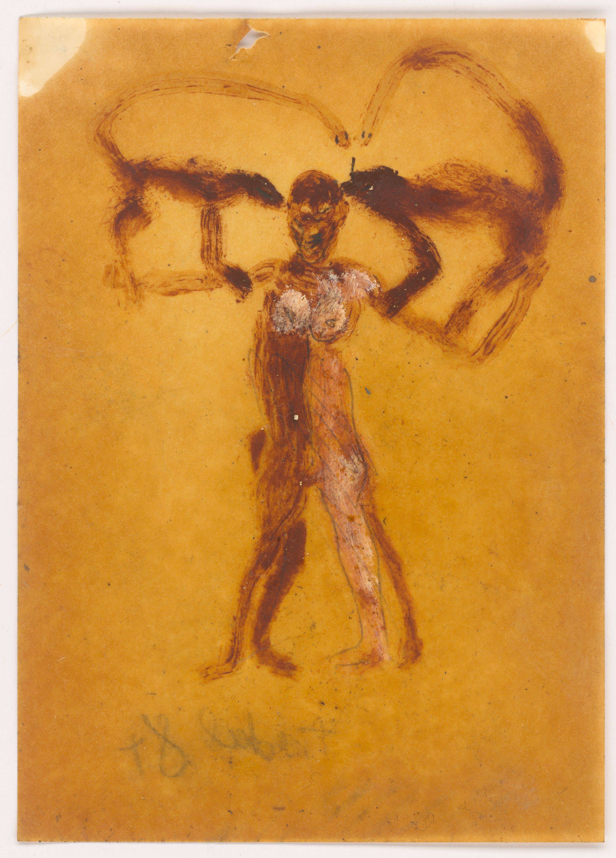 This picture shows the following artwork: Rosemarie Trockel. Untitled. 1984 .