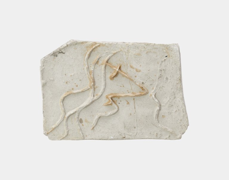 This picture shows the following artwork: Hermann Glöckner. Zwei Profile. 1956.