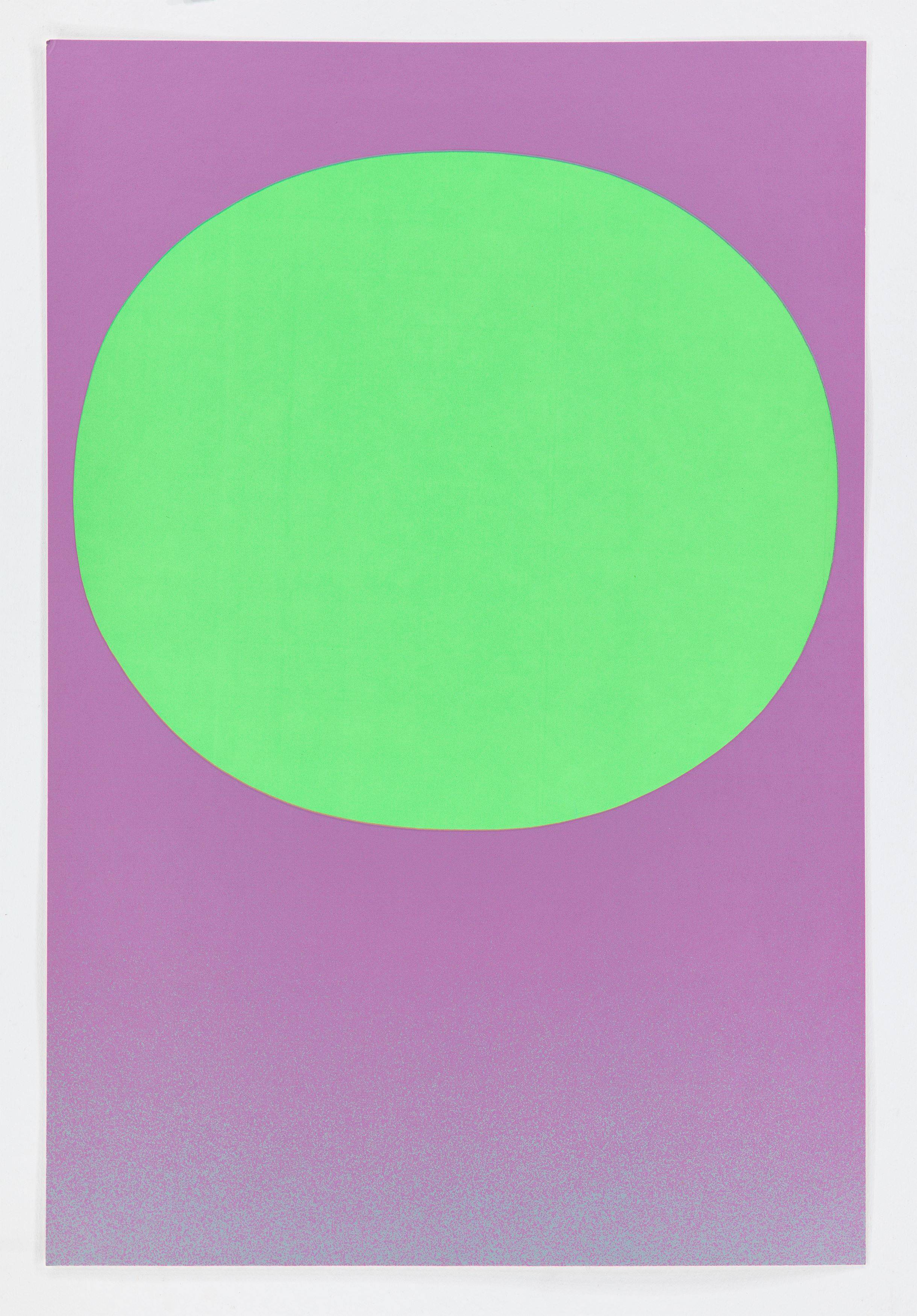 This picture shows the following artwork: Rupprecht Geiger. ”Geiger – Modulation”. 1969.