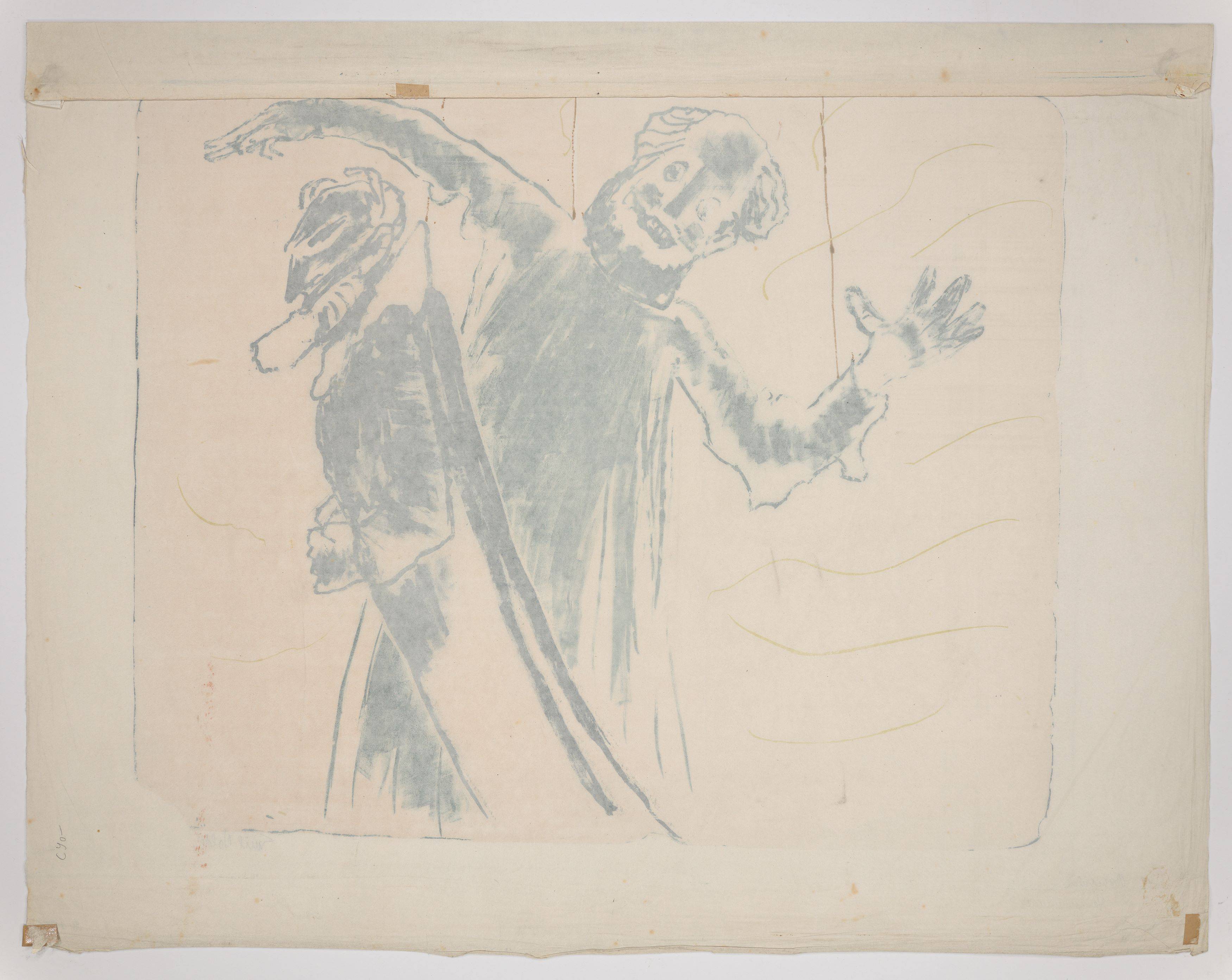 Auf diesem Bild ist das folgende Kunstwerk zu sehen: Emil Nolde. „Hampelmänner“. 1913.