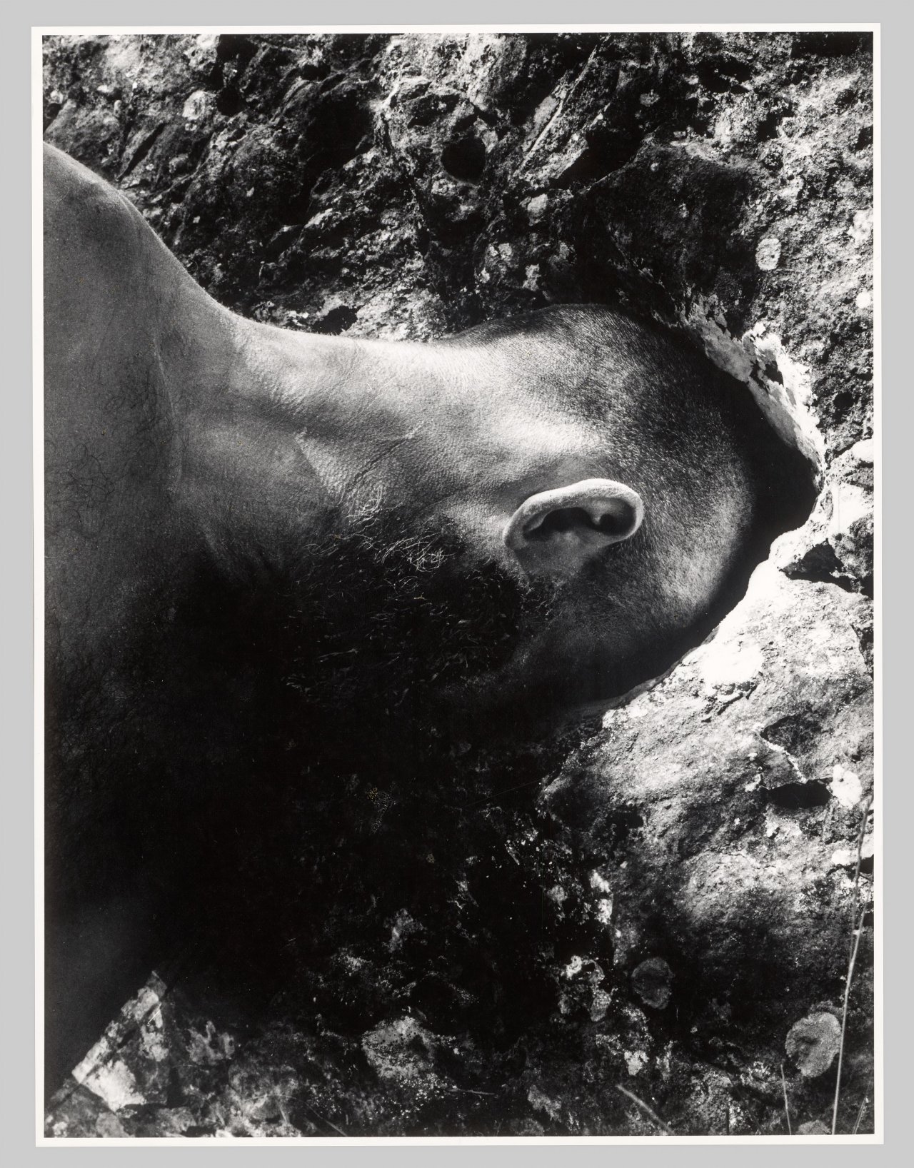 This picture shows the following artwork: Dieter Appelt. From the Tableau ”Oppedette”. 1980.
