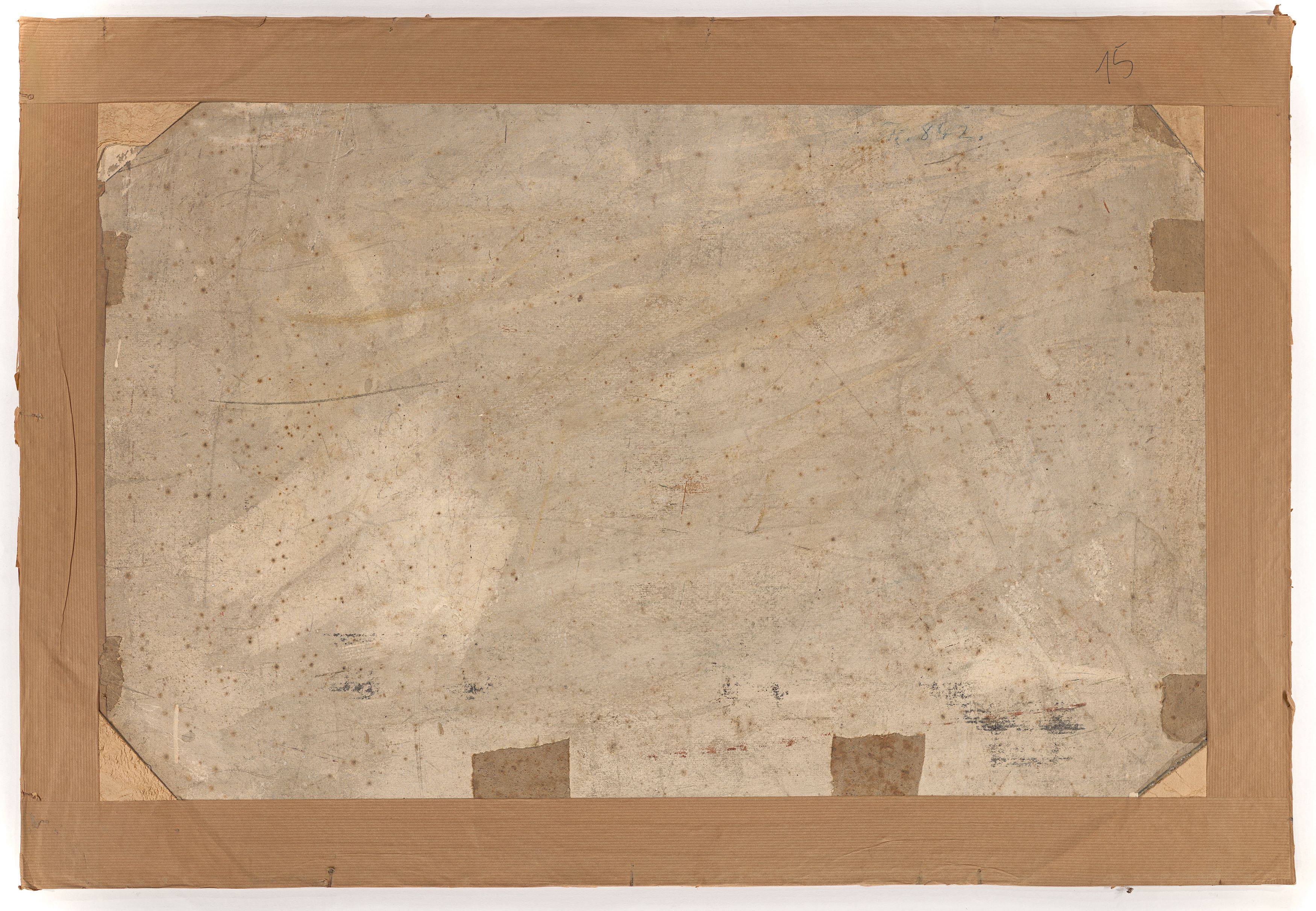 Auf diesem Bild ist das folgende Kunstwerk zu sehen: Jakob Philipp Hackert. „Die Villa des Diomedes in Pompeji“. 1793.