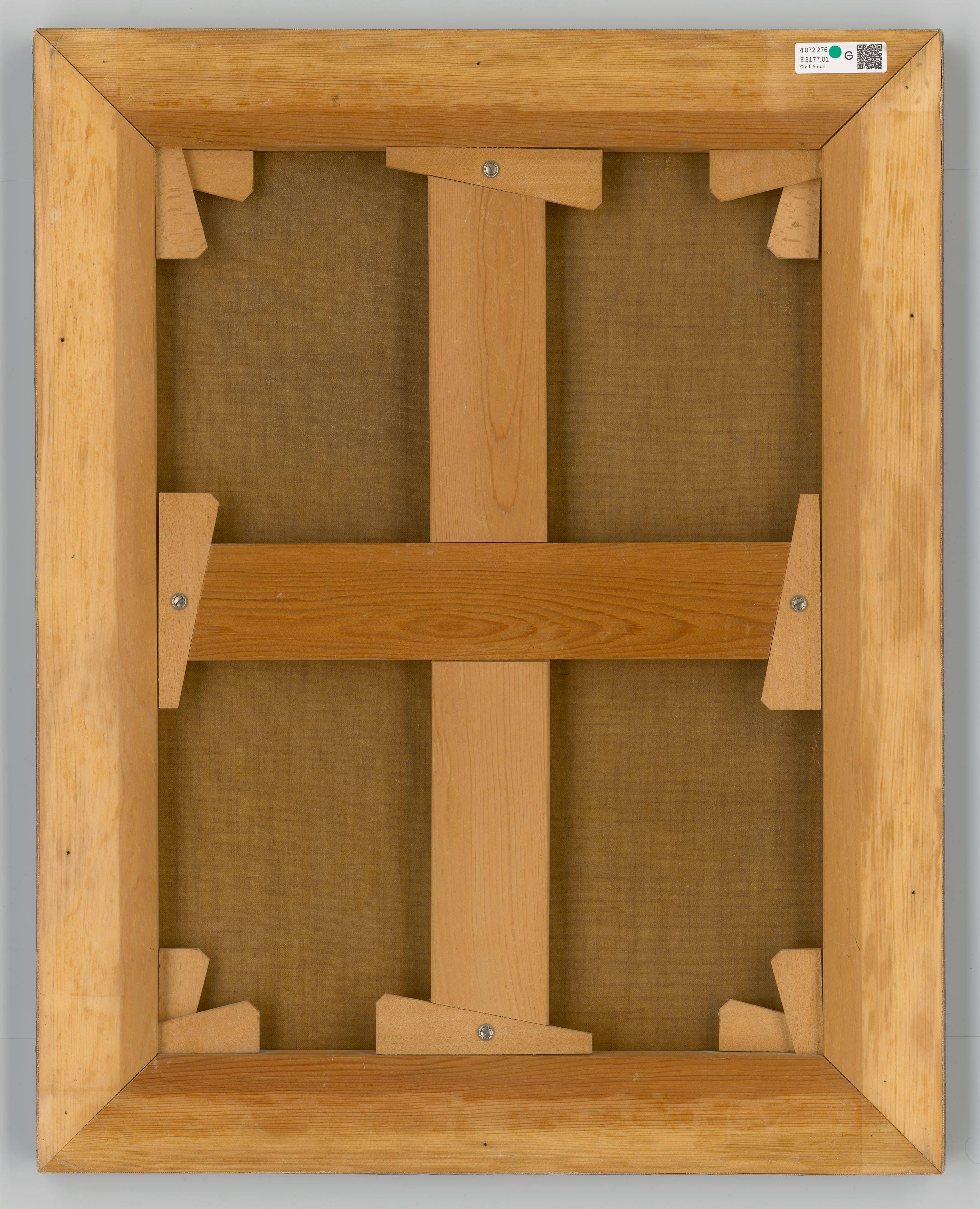 This picture shows the following artwork: Anton Graff. Portrait of a Young Woman (the Artist Dora Stock). Circa 1785.