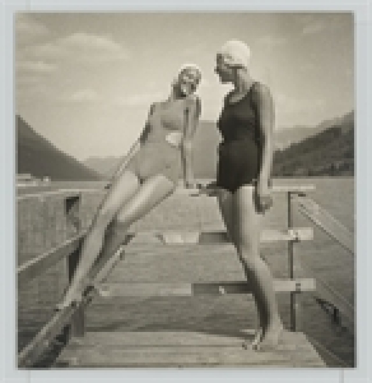 This picture shows the following artwork: Rudolf Koppitz. Weissensee, Kärnten. 1930.