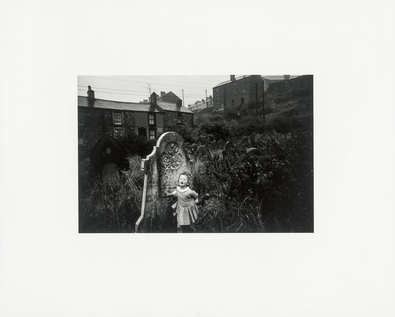 This picture shows the following artwork: Bruce Davidson. From the series ”Wales”. 1965.