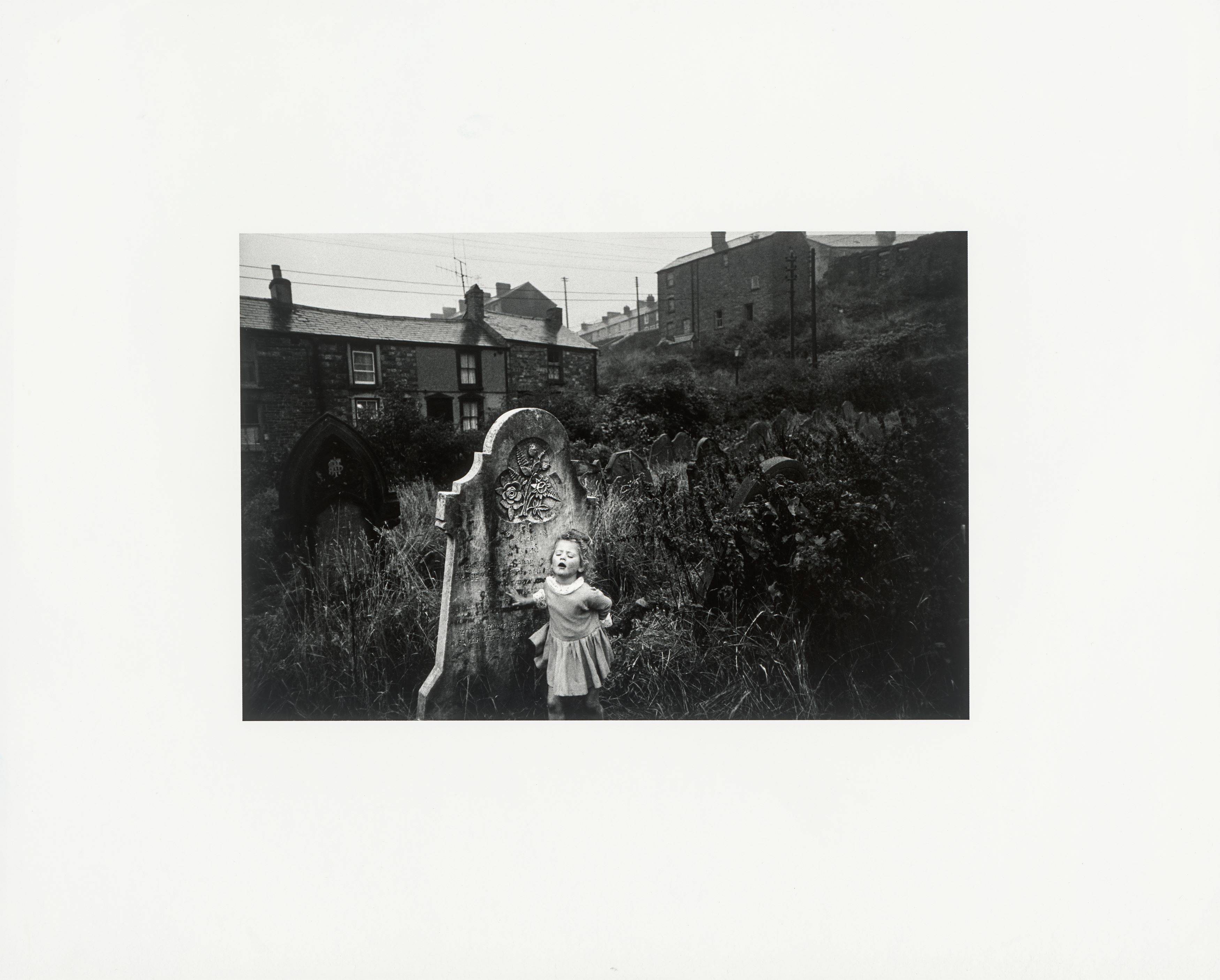 This picture shows the following artwork: Bruce Davidson. From the series ”Wales”. 1965.