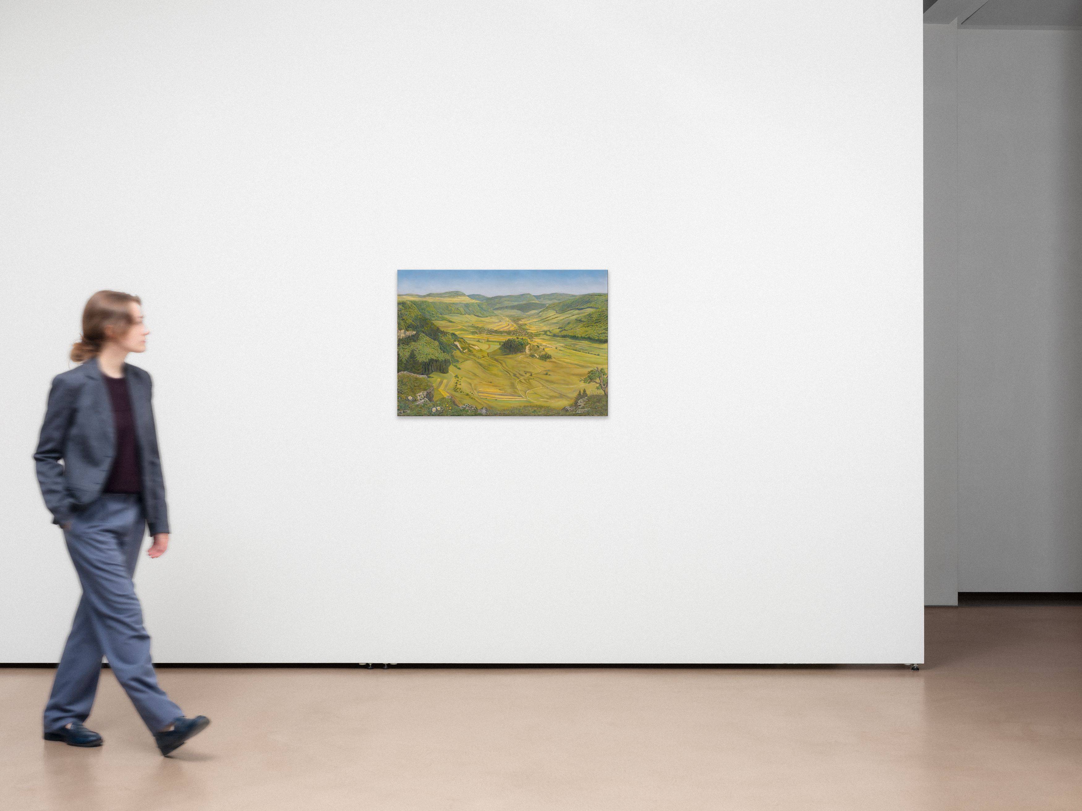 This picture shows the following artwork: Rudolf Schlichter. Killertal in Jungingen. 1934.