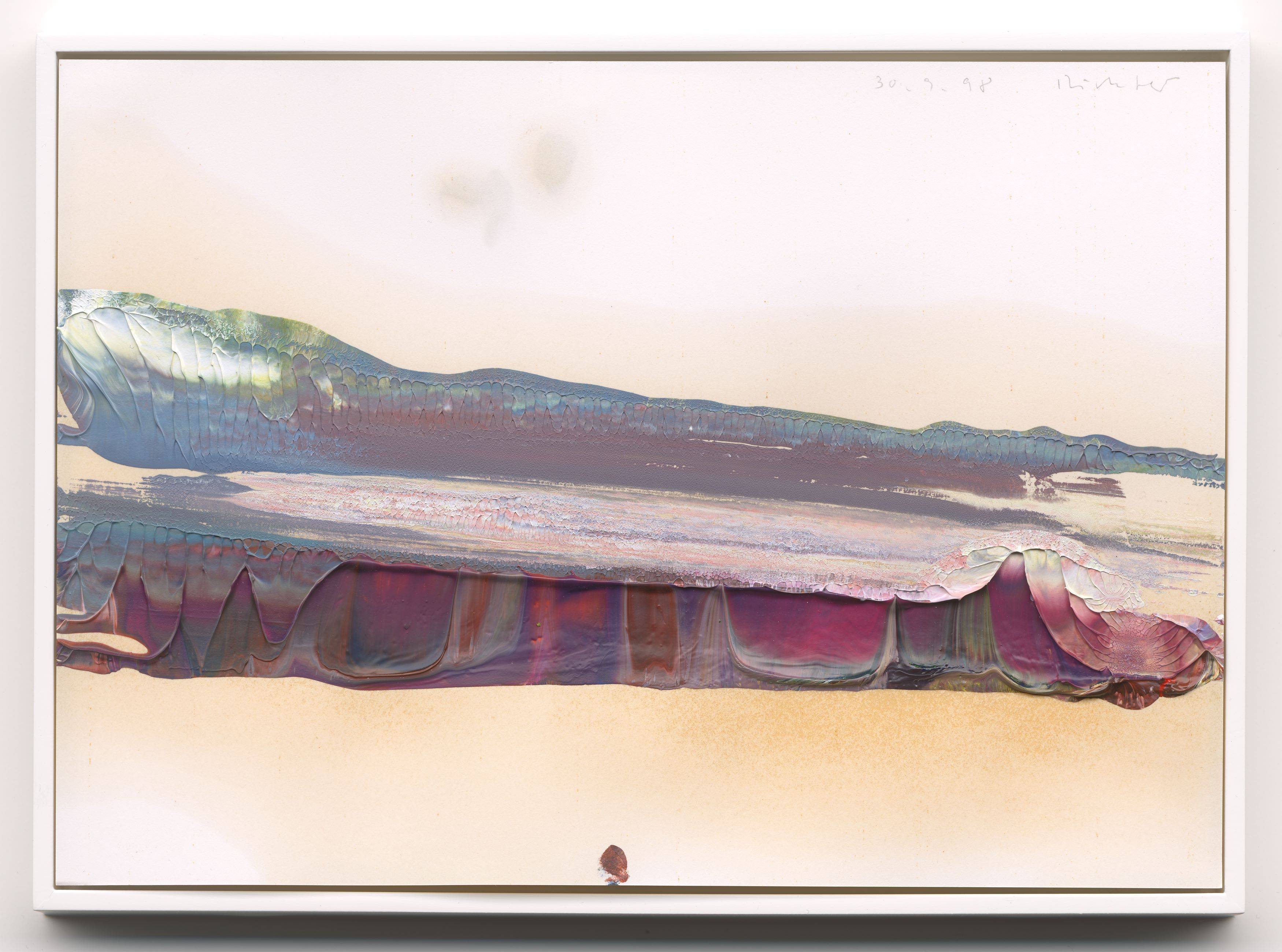 Auf diesem Bild ist das folgende Kunstwerk zu sehen: Gerhard Richter. „30.9.98“. 1998.