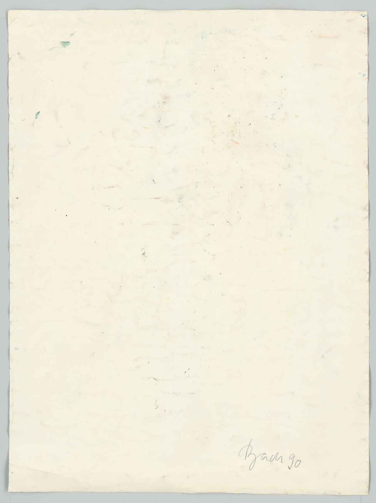 Auf diesem Bild ist das folgende Kunstwerk zu sehen: Elvira Bach. Zwei sich Umarmende. 1990.