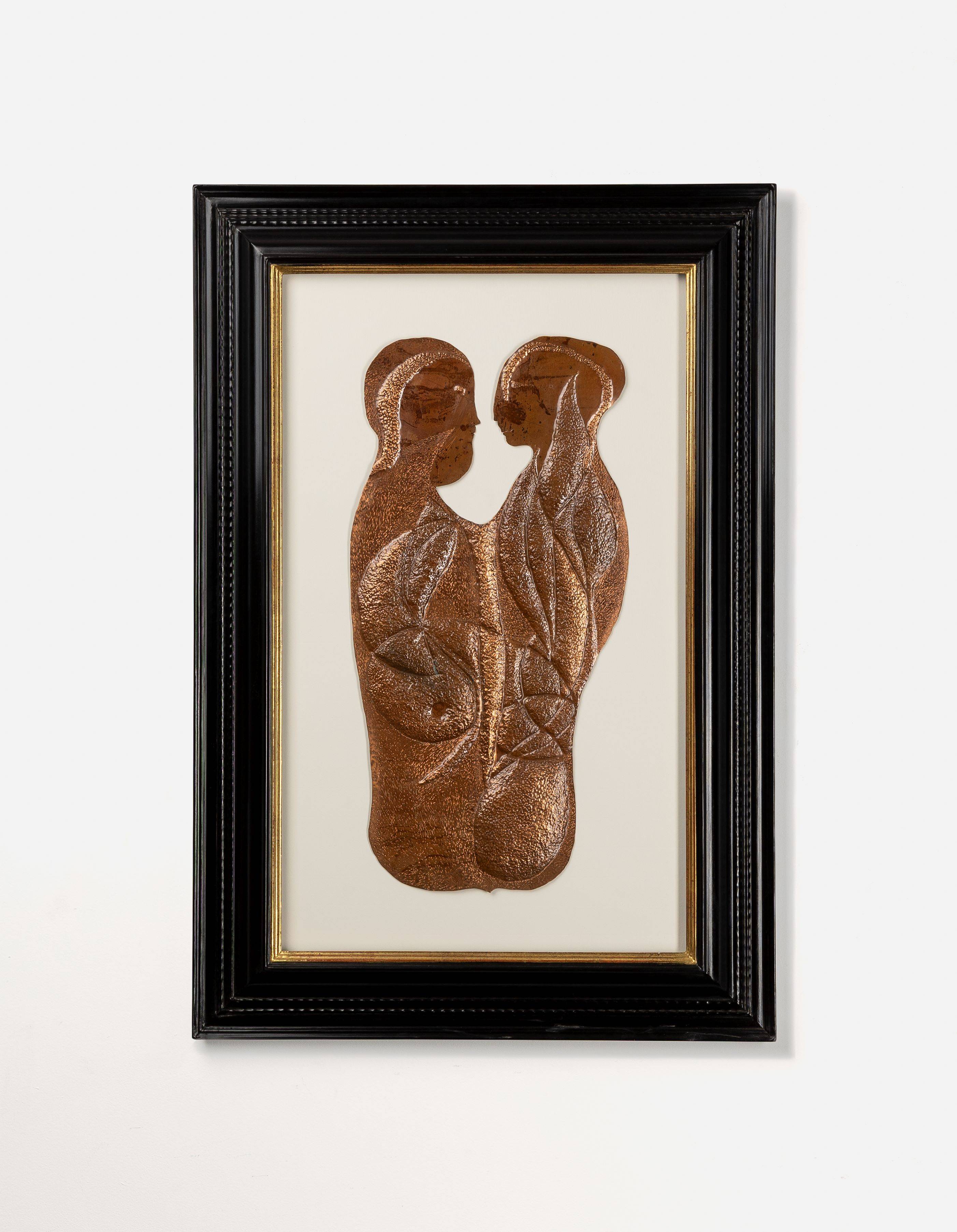 This picture shows the following artwork: Gerhard Altenbourg. ”Ramses und Armina vom Orden des Goldenen Eros”. 1970.