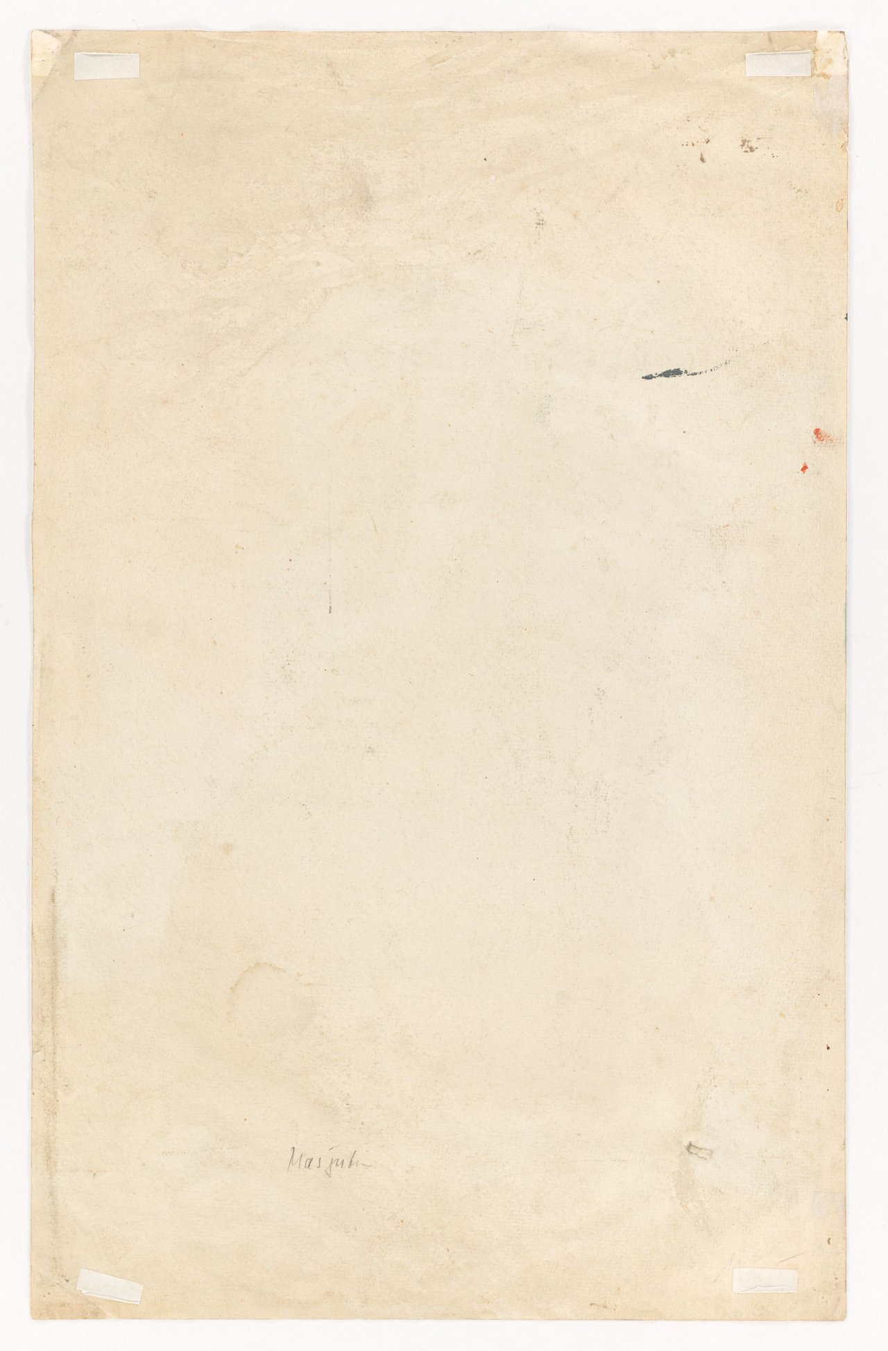 This picture shows the following artwork: Wassili Nikolajewitsch Masjutin. ”Der Transvestit”. 1918.