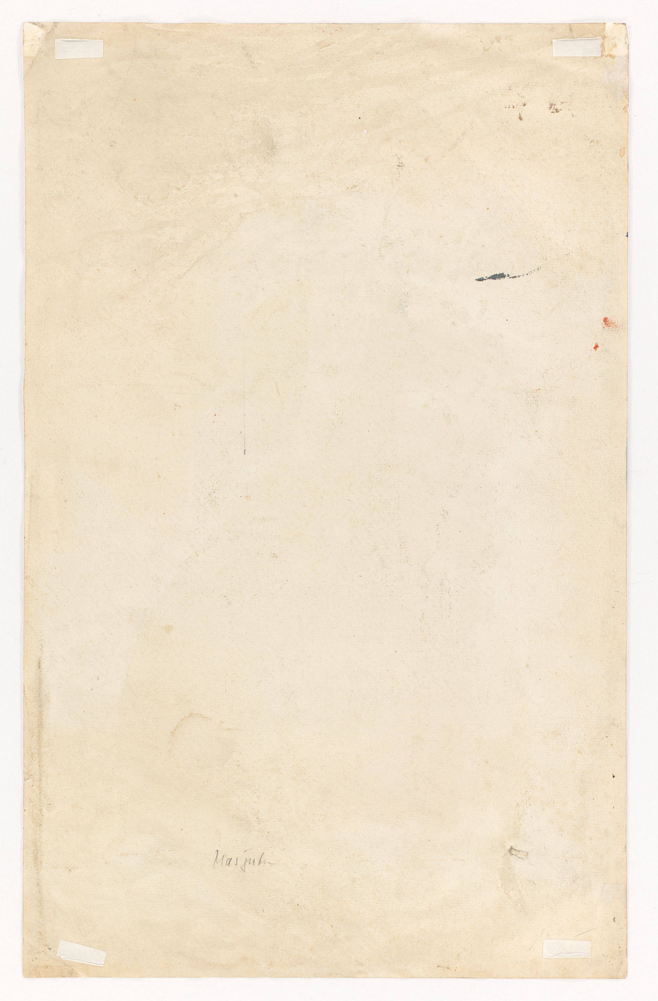 This picture shows the following artwork: Wassili Nikolajewitsch Masjutin. ”Der Transvestit”. 1918.