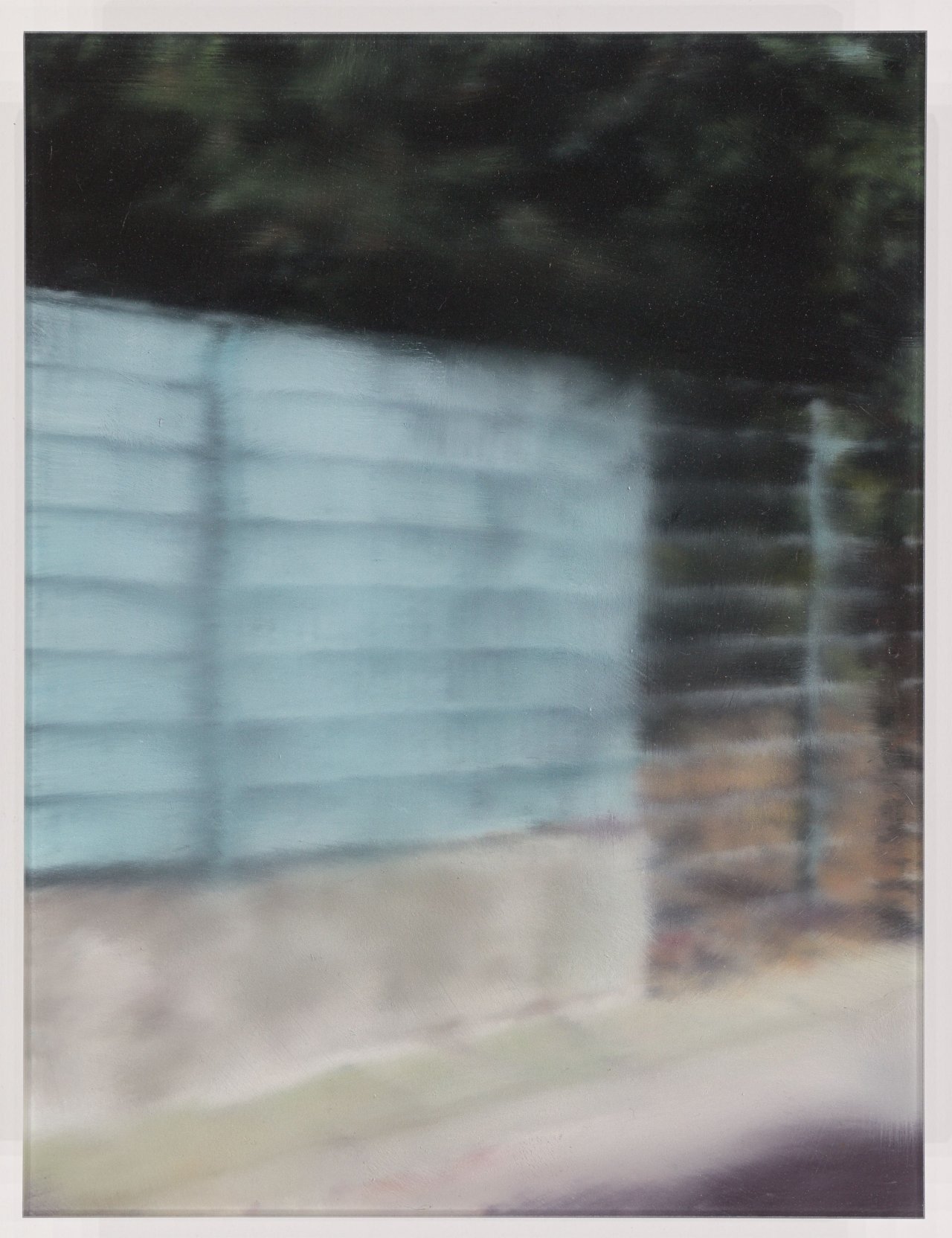 Auf diesem Bild ist das folgende Kunstwerk zu sehen: Gerhard Richter. „Fence (P13)“. 2015.