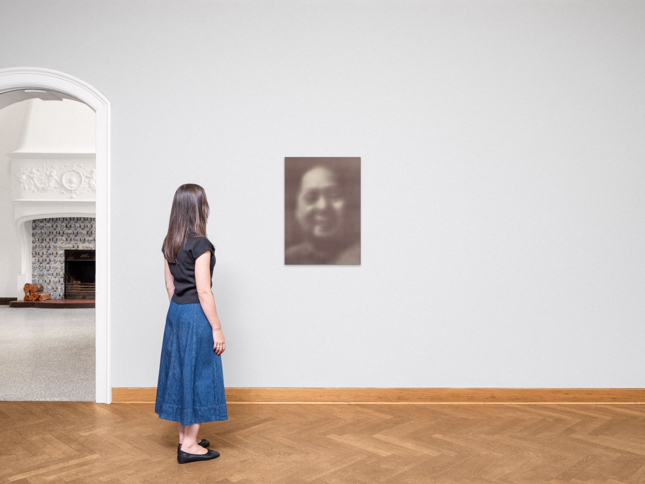 Auf diesem Bild ist das folgende Kunstwerk zu sehen: Gerhard Richter. „Mao“. 1968.