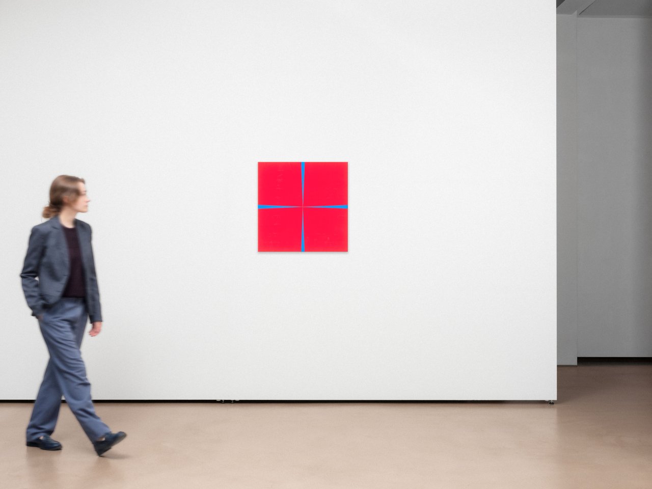 Auf diesem Bild ist das folgende Kunstwerk zu sehen: Vera Molnár. Ohne Titel. 1968.