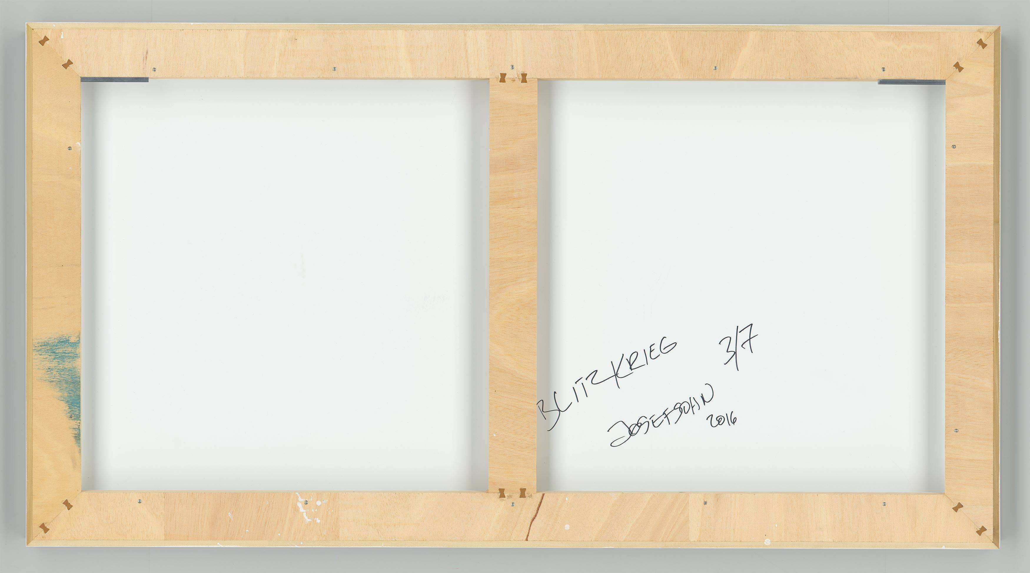 This picture shows the following artwork: Daniel Josefsohn. ”Blitzkrieg”. 2010.