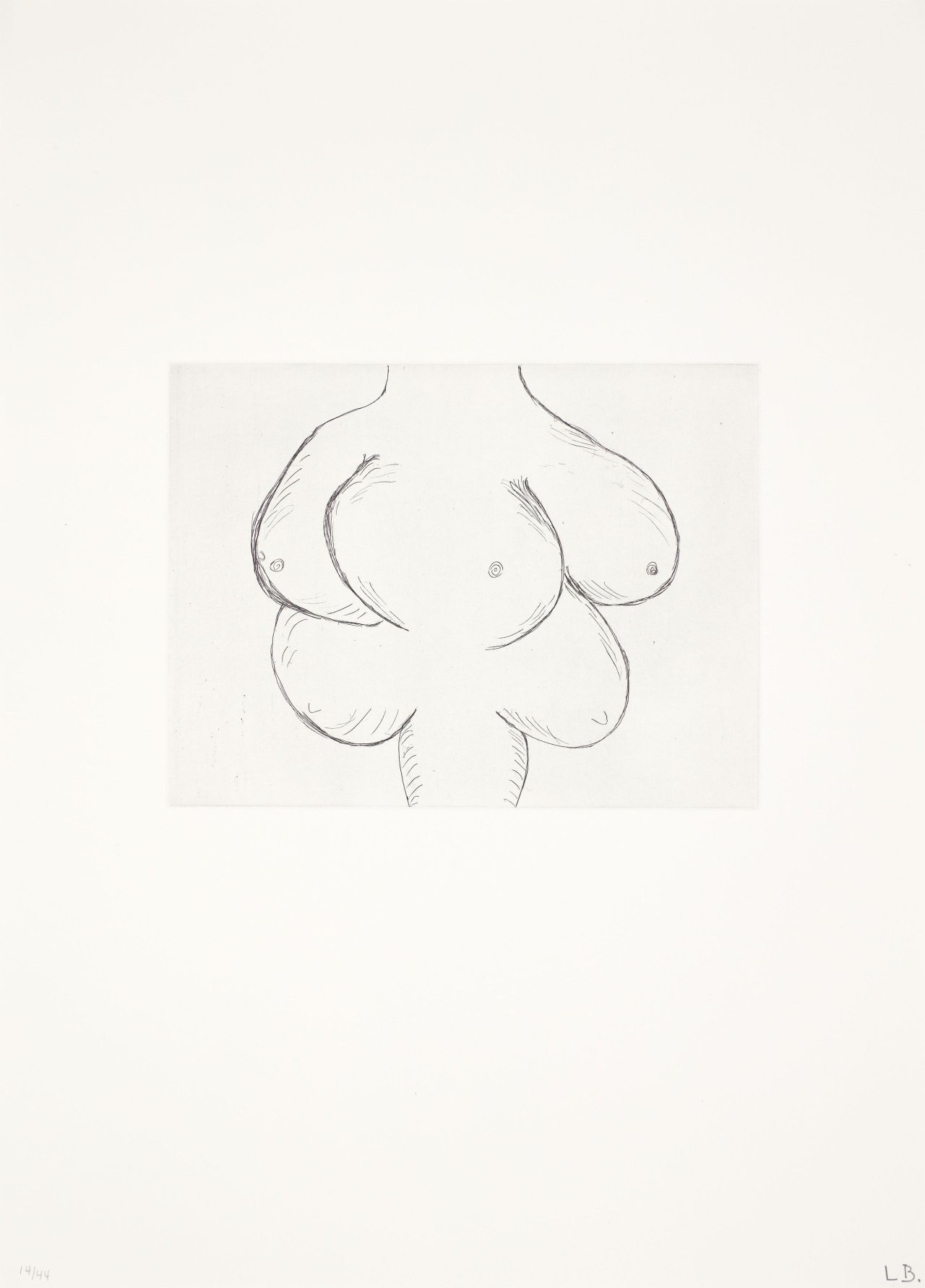 Auf diesem Bild ist das folgende Kunstwerk zu sehen: Louise Bourgeois. „Anatomy“. 1989/90.