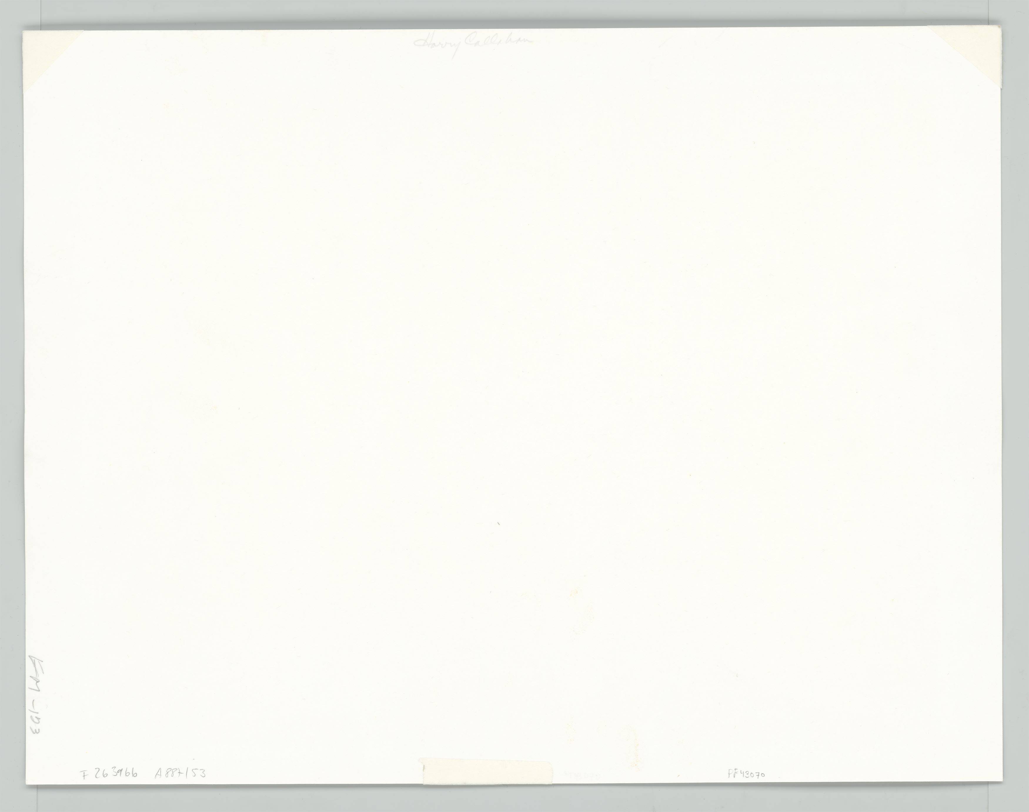 This picture shows the following artwork: Harry Callahan. Aix-en-Provence, France. 1957.