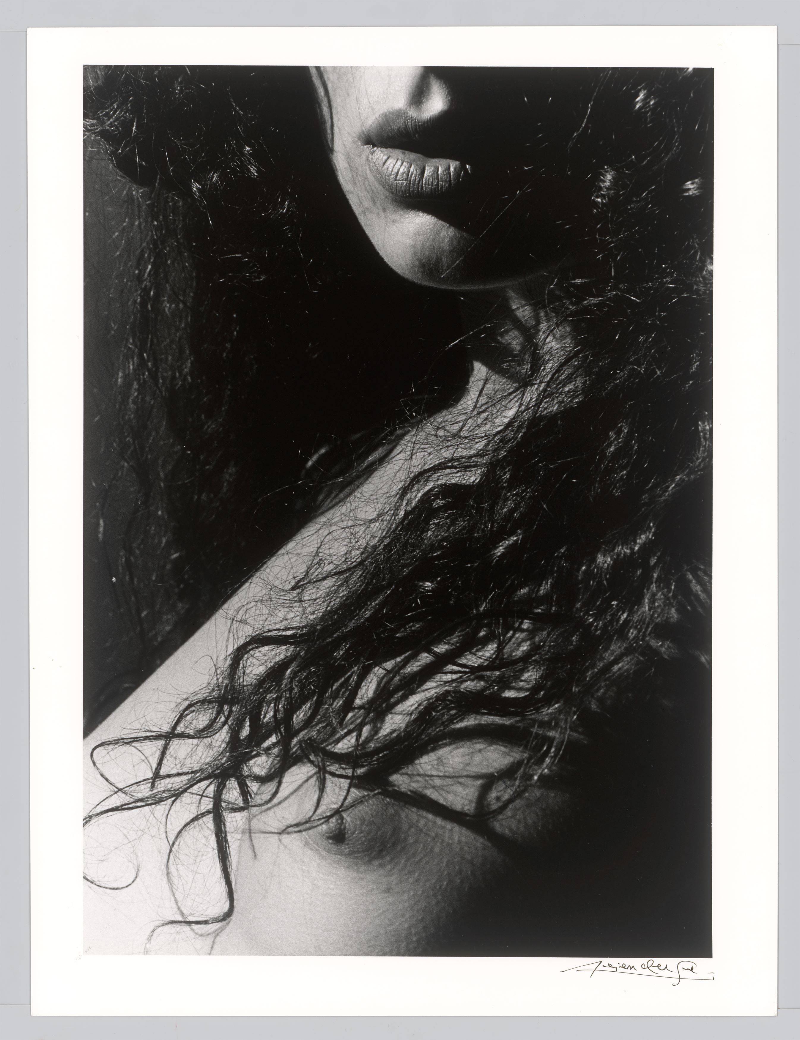 This picture shows the following artwork: Lucien Clergue. ”Hommage à Diana, M. Maritima”. 1993.