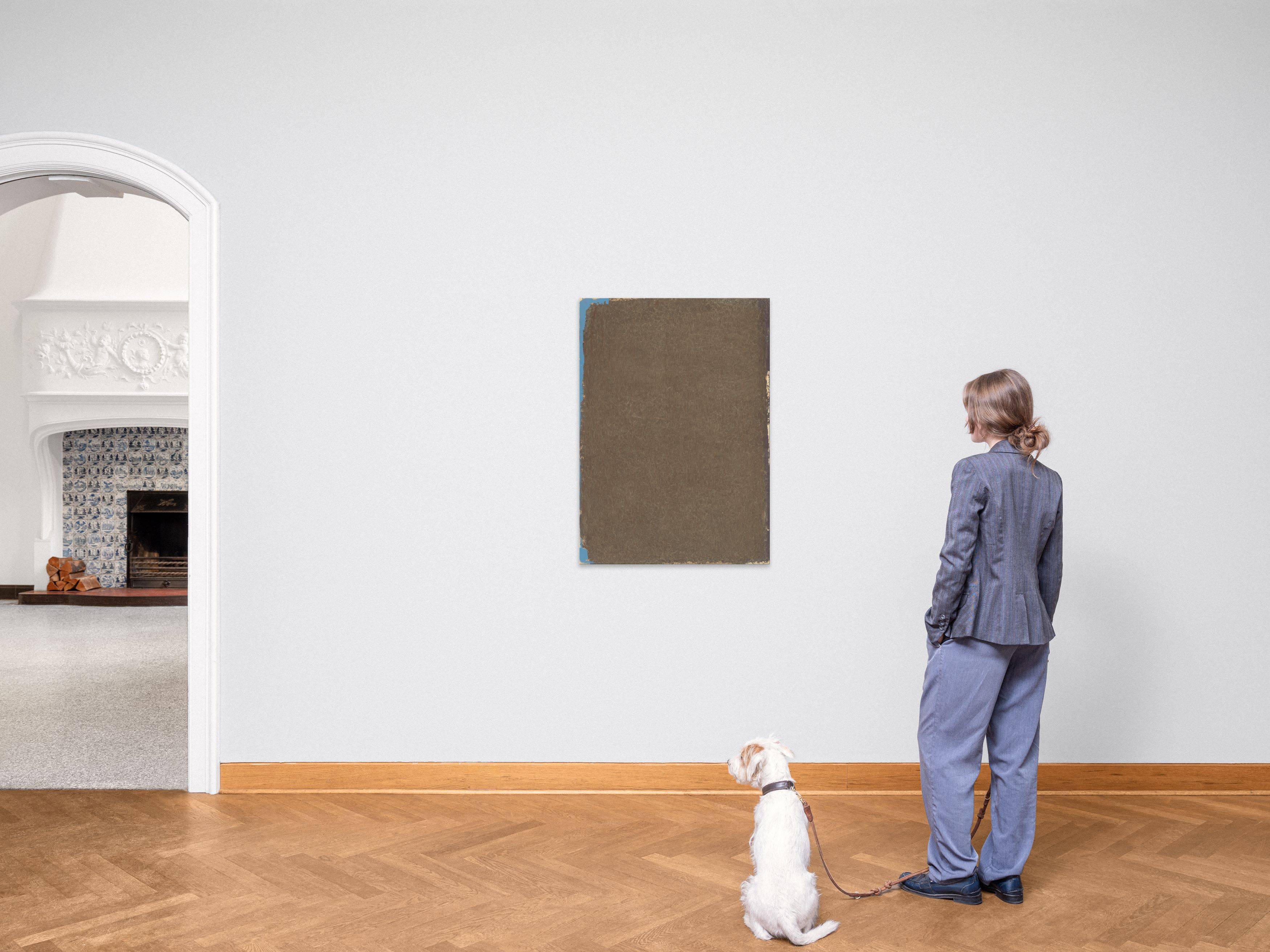 Auf diesem Bild ist das folgende Kunstwerk zu sehen: Jules Olitski. „Without Wispering 1“. 1974.