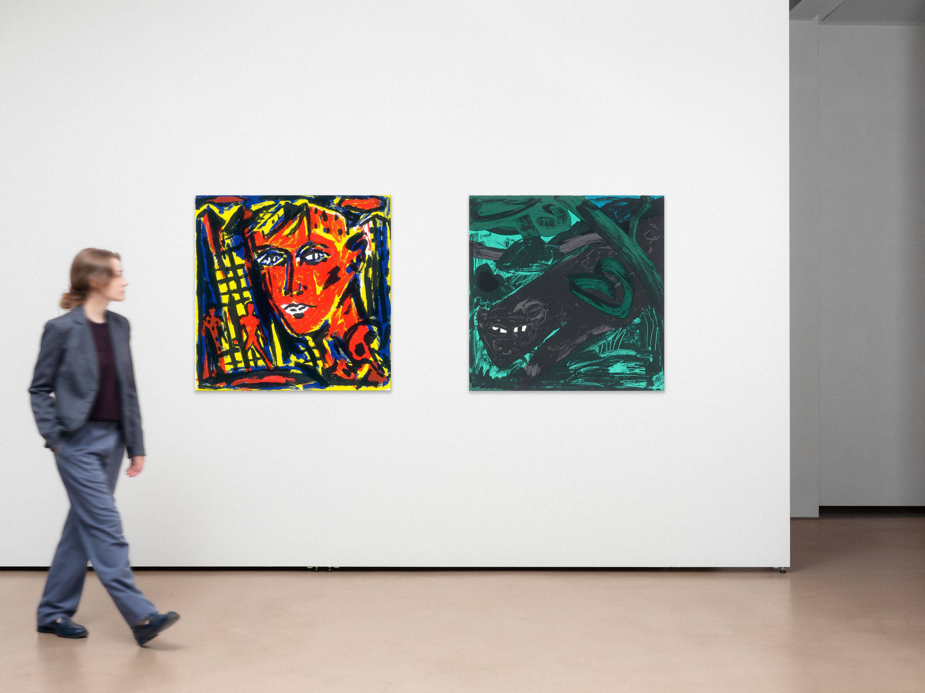 Auf diesem Bild ist das folgende Kunstwerk zu sehen:  Mappenwerk. „8 Für Berlin“. 1986.