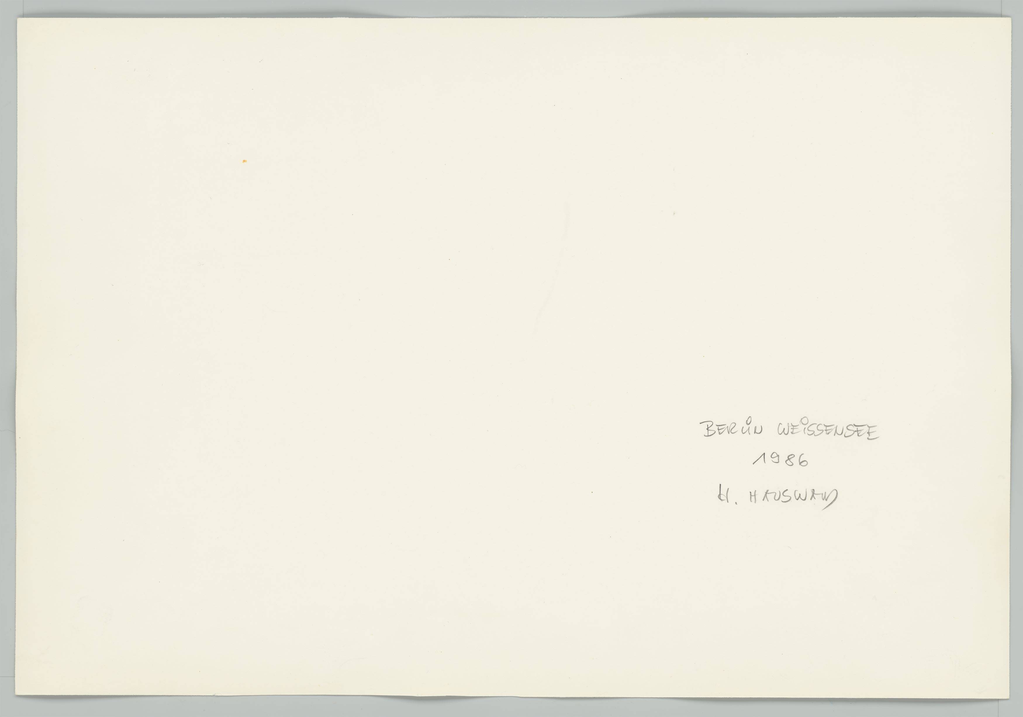 This picture shows the following artwork: Harald Hauswald. ”Berlin Weissensee”. 1986.