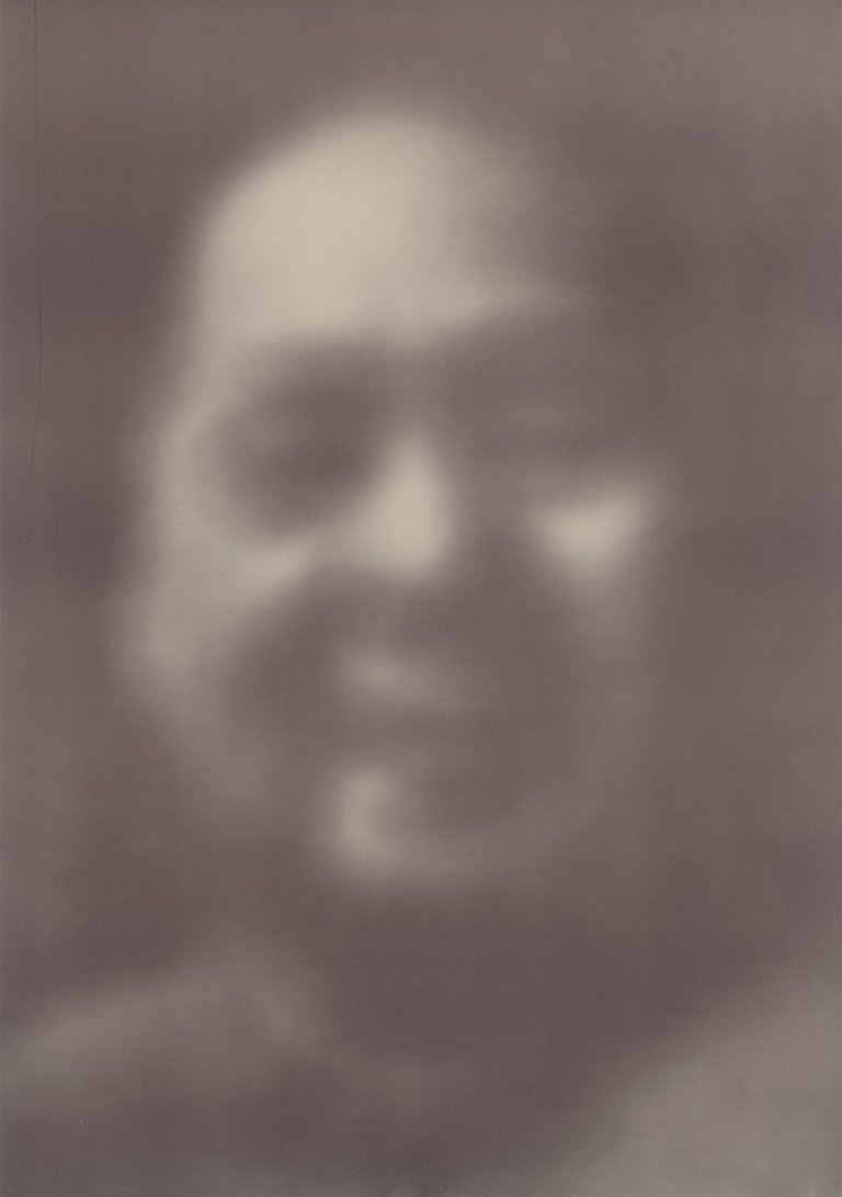 This picture shows the following artwork: Gerhard Richter. ”Mao”. 1968.