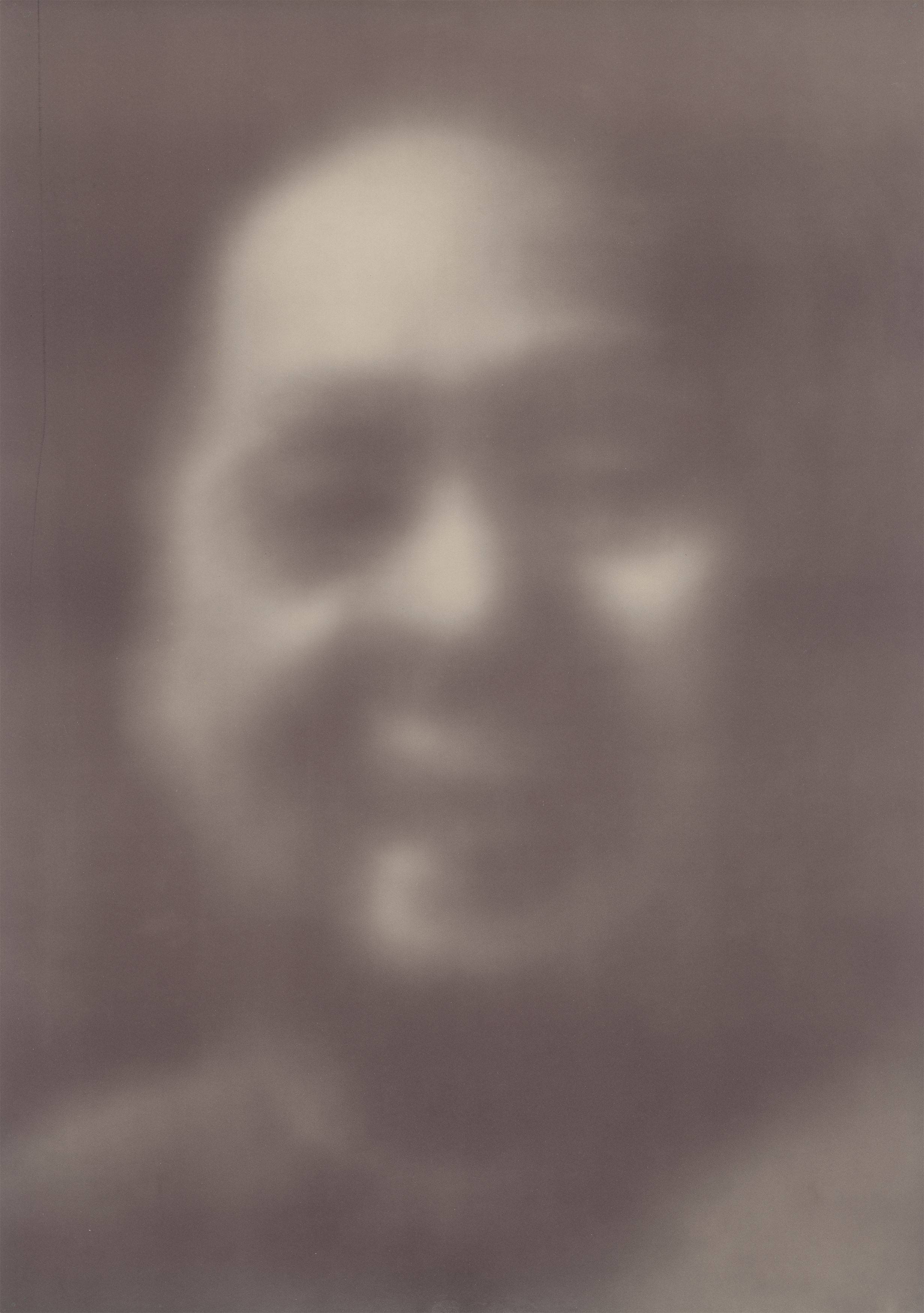 This picture shows the following artwork: Gerhard Richter. ”Mao”. 1968.