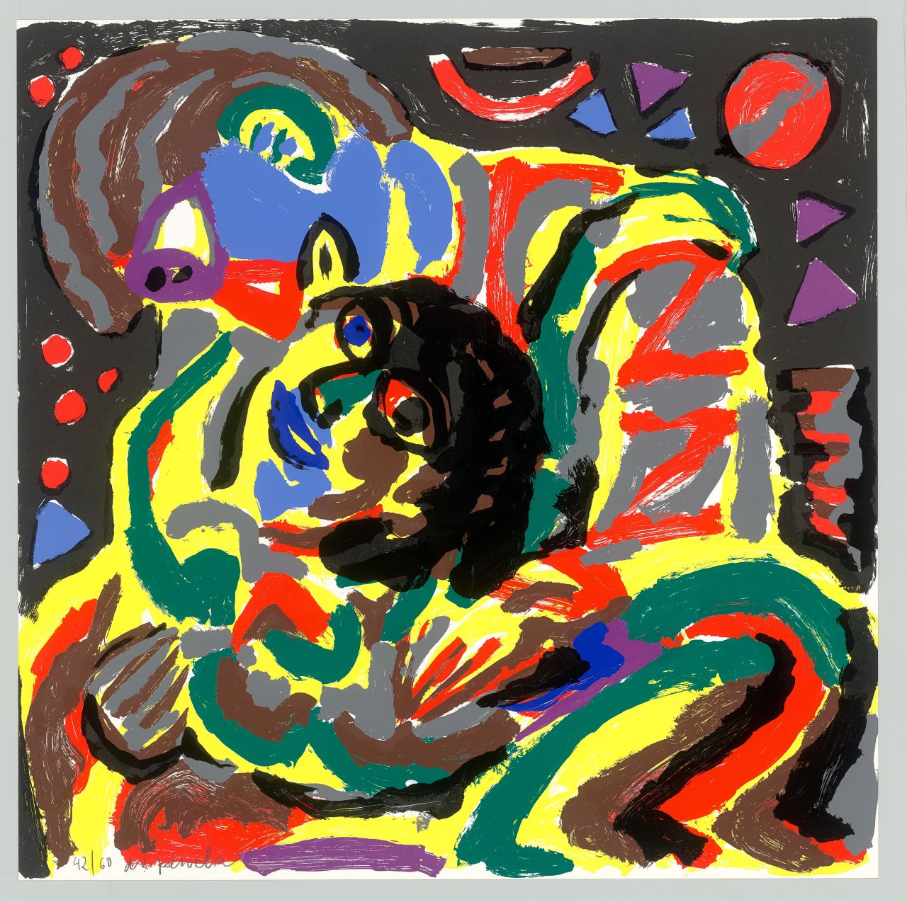 Auf diesem Bild ist das folgende Kunstwerk zu sehen:  Mappenwerk. „8 Für Berlin“. 1986.