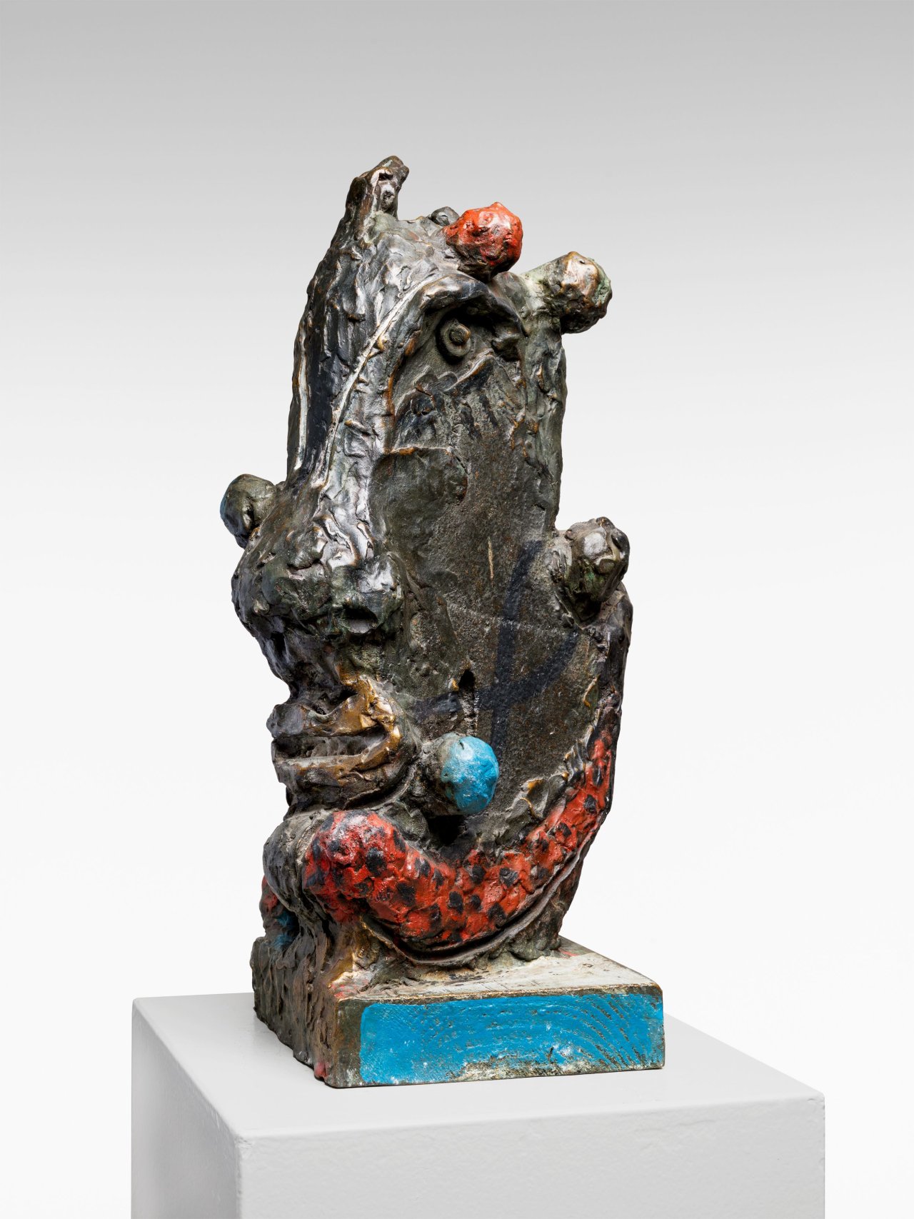 Auf diesem Bild ist das folgende Kunstwerk zu sehen: Markus Lüpertz. Der Medici, aus der Serie „Bürger von Florenz““. 1983.
