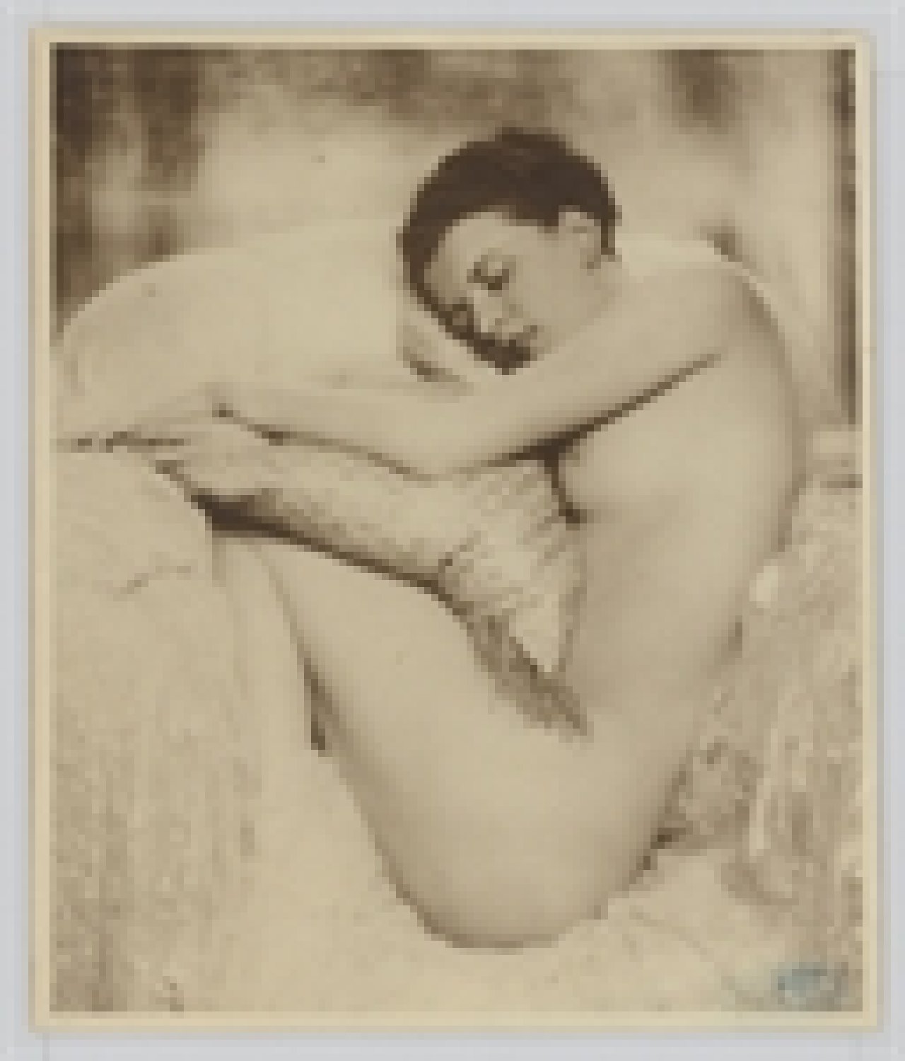 This picture shows the following artwork: Mario von Bucovich. Nude. Circa 1927.