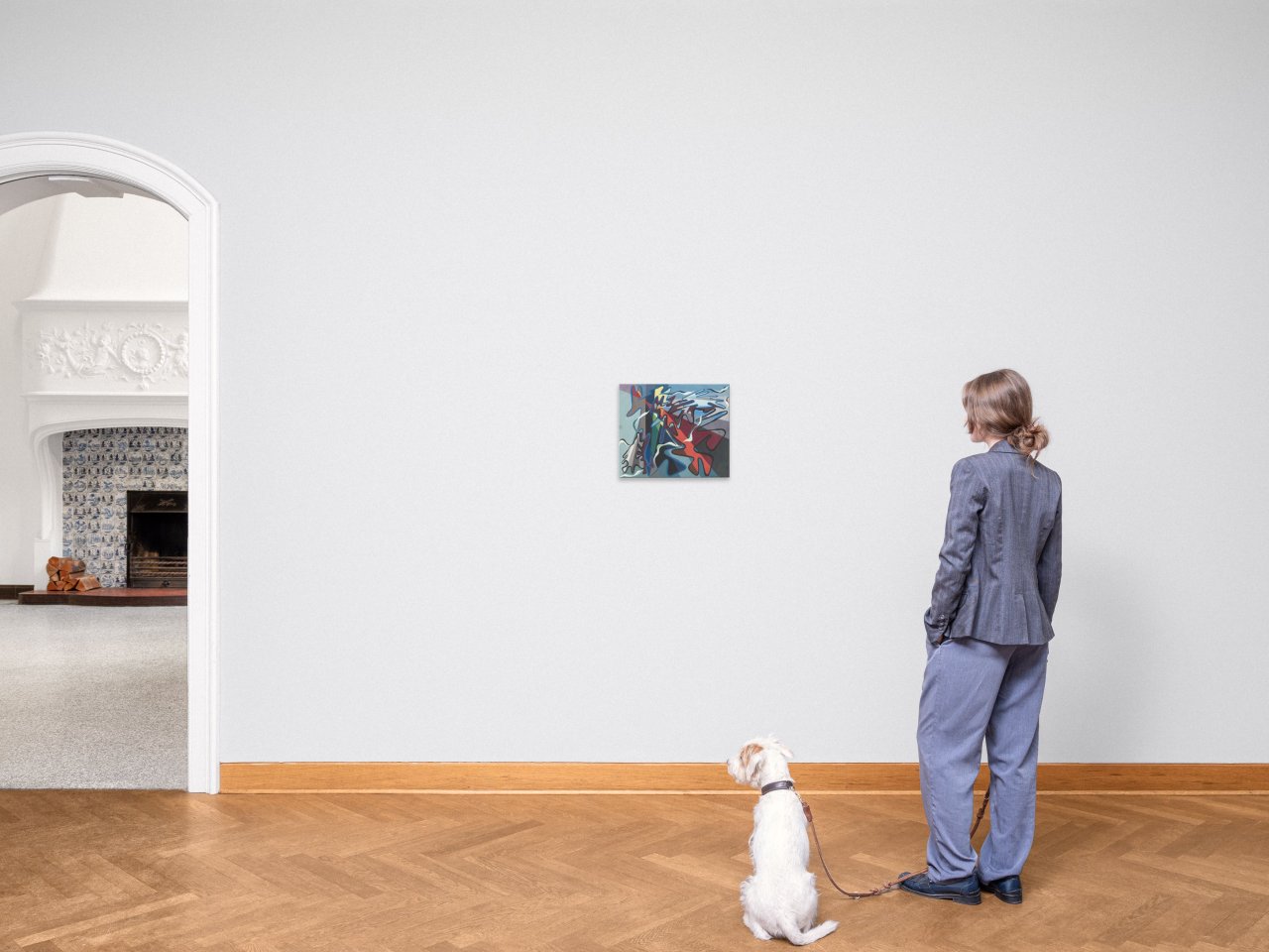Auf diesem Bild ist das folgende Kunstwerk zu sehen: Erich Müller-Kraus. Ohne Titel. 1940.