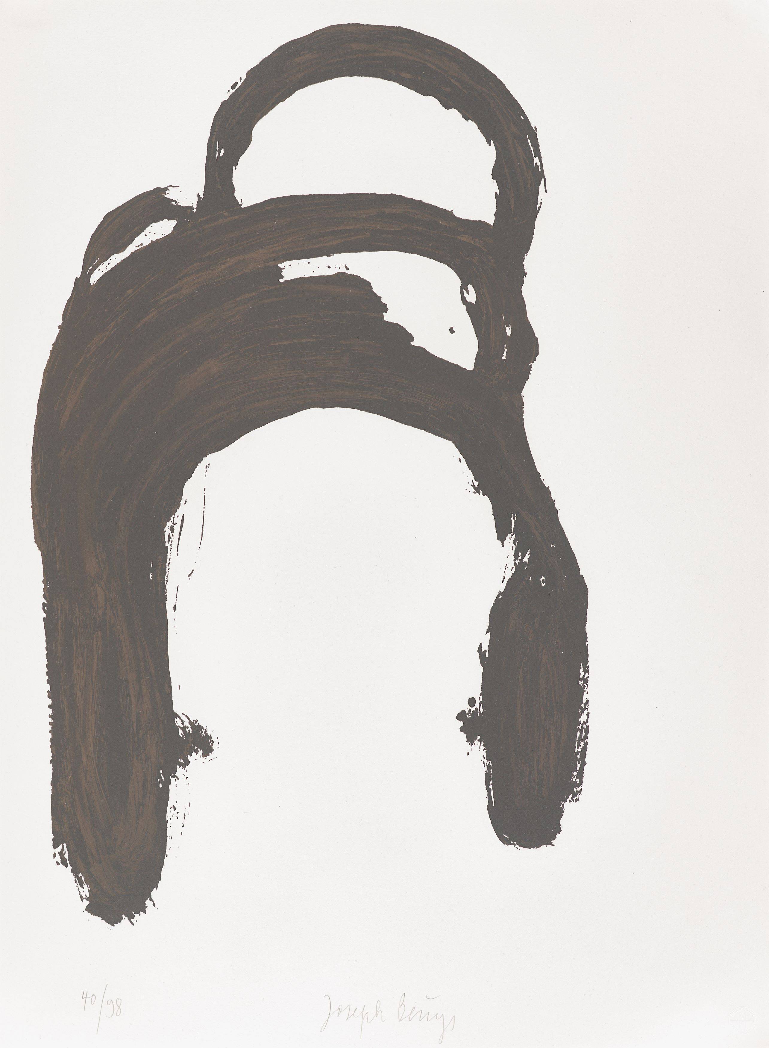 This picture shows the following artwork: Joseph Beuys. From: ”Spur II”. 1977.