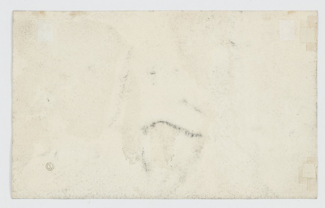 Auf diesem Bild ist das folgende Kunstwerk zu sehen: Adolph Menzel. Drei Studien von bärtigen Männern. 1889.