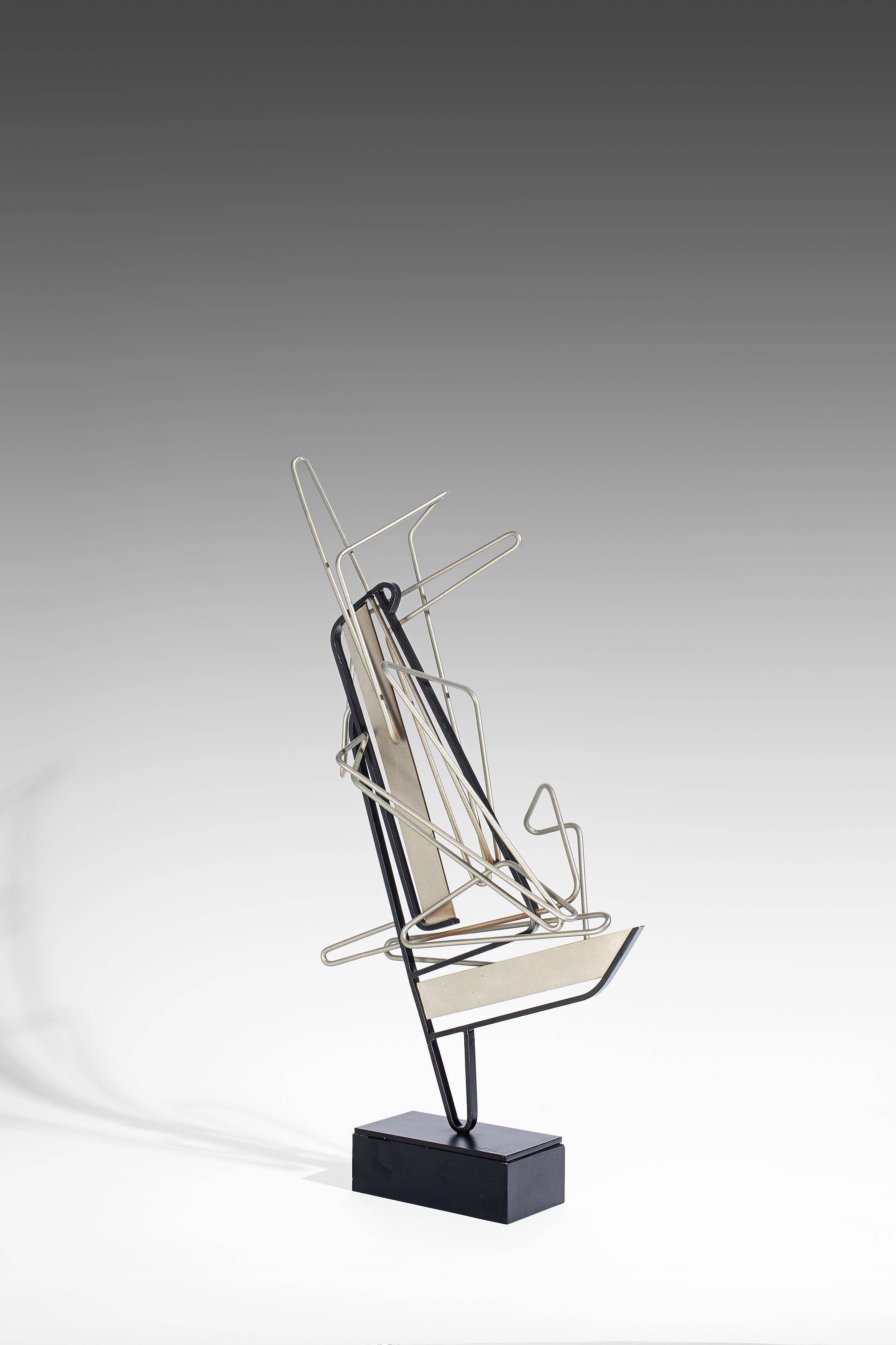 Auf diesem Bild ist das folgende Kunstwerk zu sehen: Hans Uhlmann. „Schiff“. 1952.