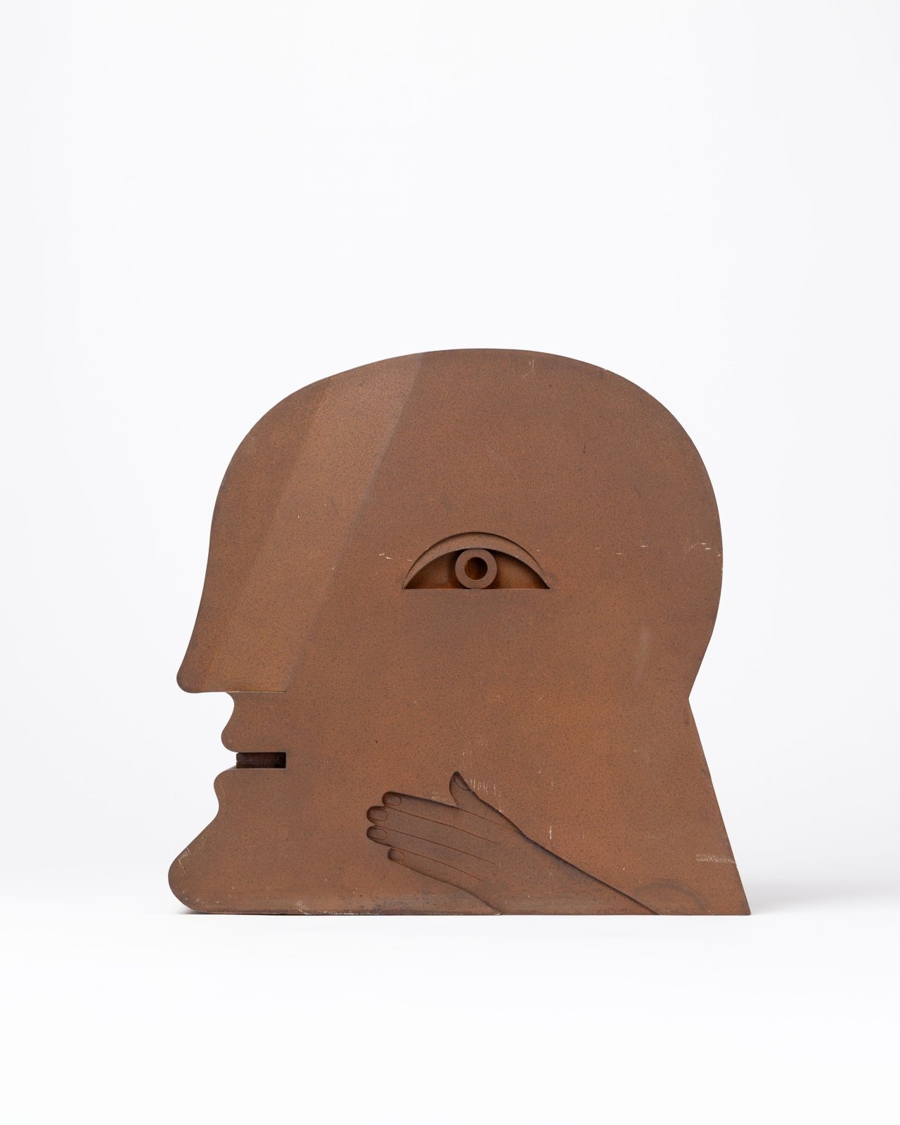 This picture shows the following artwork: Horst Antes. ”Kopf”. 1977.