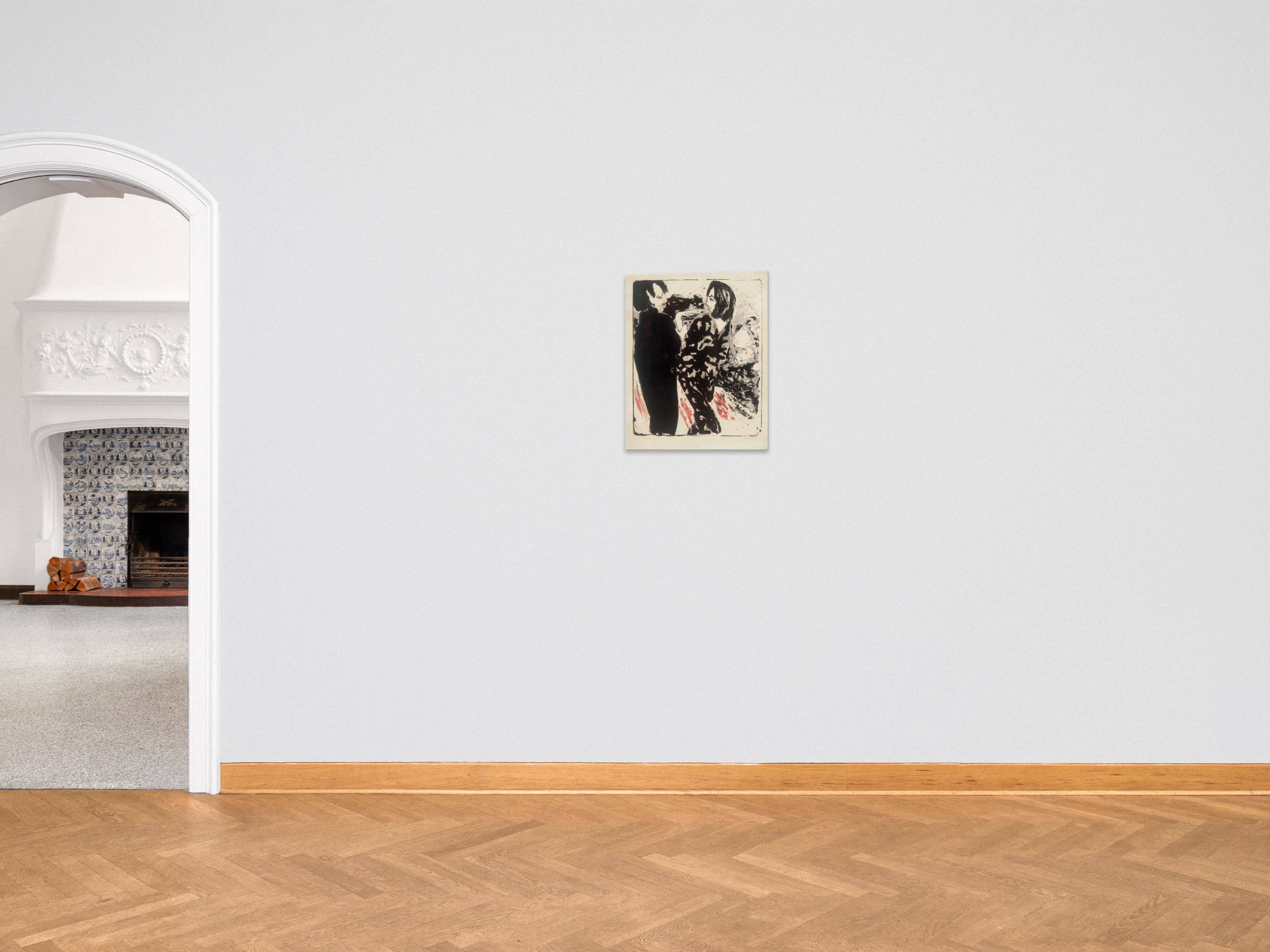 Auf diesem Bild ist das folgende Kunstwerk zu sehen: Emil Nolde. „Junges Paar“. 1913.