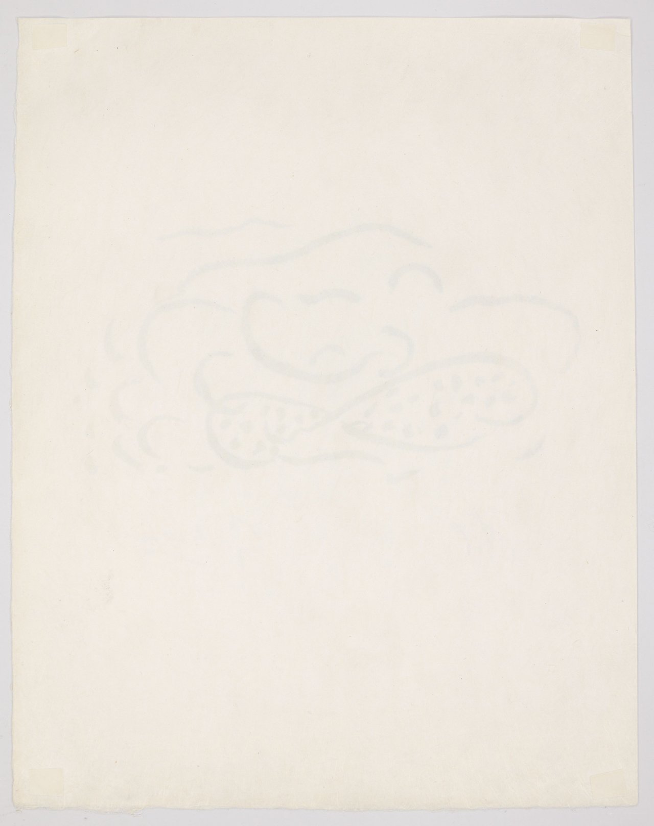 Auf diesem Bild ist das folgende Kunstwerk zu sehen: Georges Braque. Aus: „Si je mourais là-bas“. 1962.