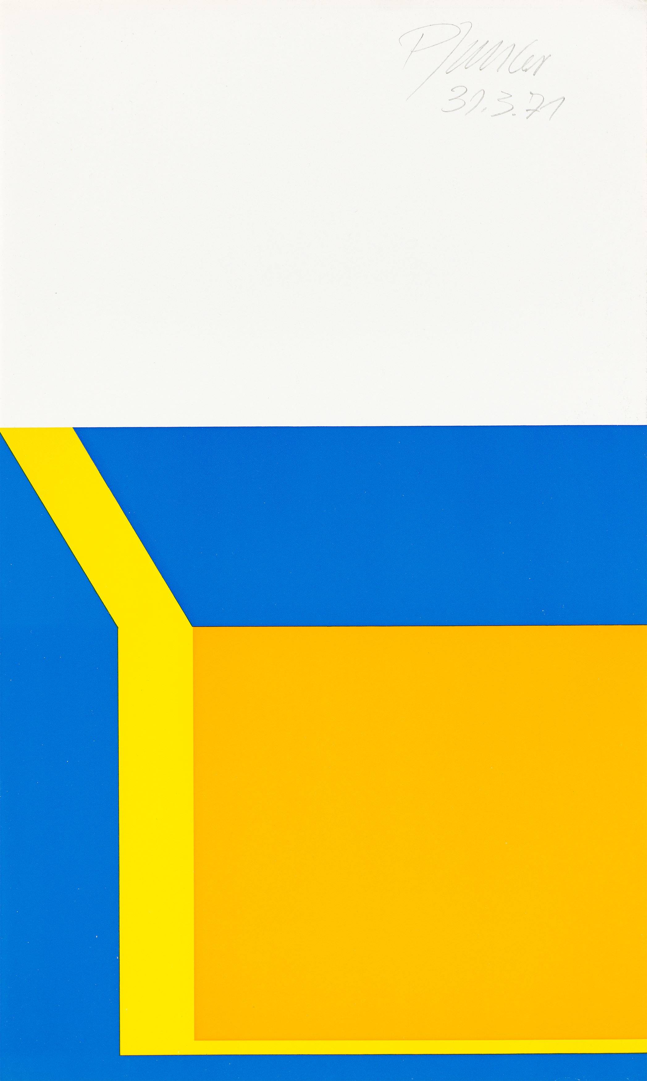 This picture shows the following artwork:  Portfolio. ”XXXV biennale di venezia padiglione tedesco”. 1970/71.
