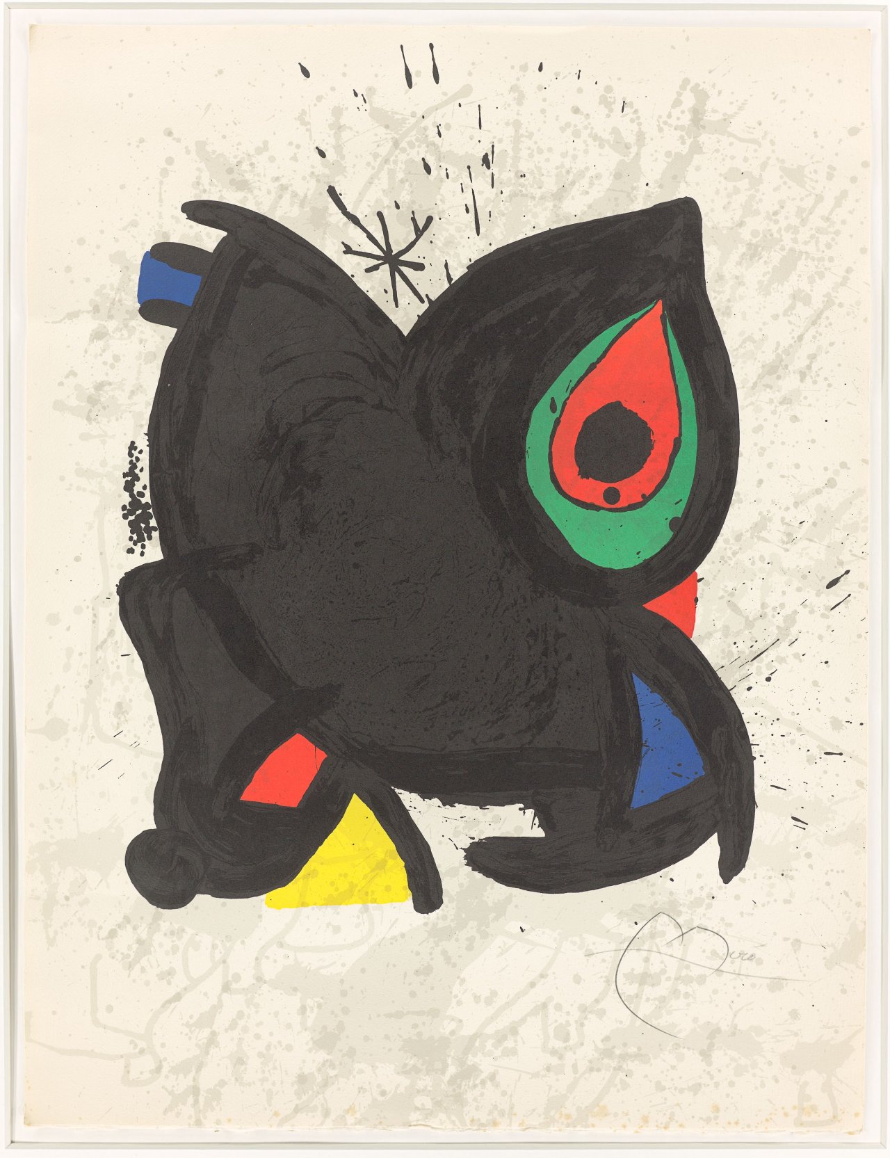 Auf diesem Bild ist das folgende Kunstwerk zu sehen: Joan Miró. „Grand Palais“. 1974.
