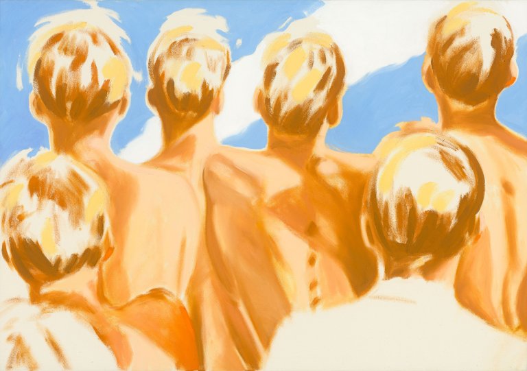 This picture shows the following artwork: Norbert Bisky. ”BLINDGÄNGER”. 2002.