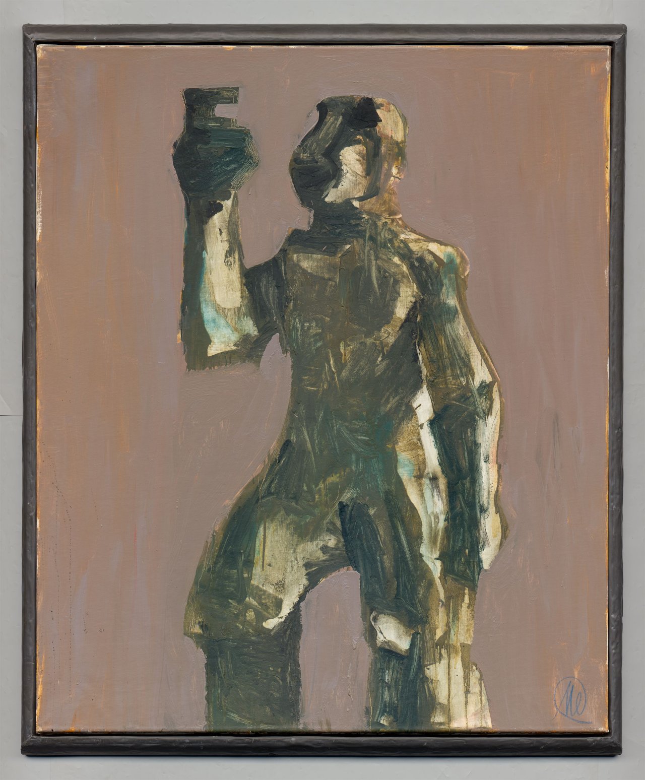 Auf diesem Bild ist das folgende Kunstwerk zu sehen: Markus Lüpertz. Clitunno. Um 1988.